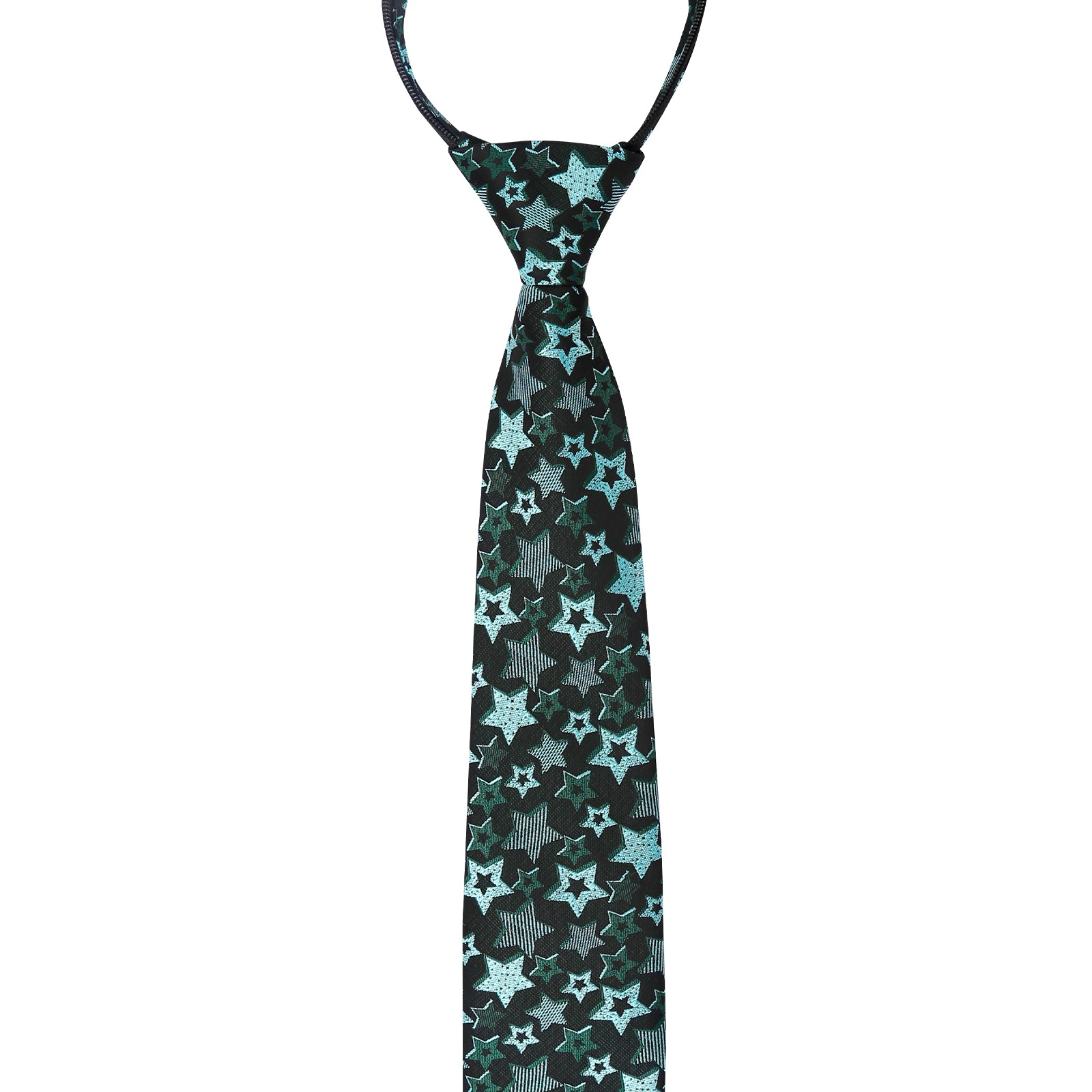 Toddler Printed Fun Novelty Woven Stripe Solid Neckties for Kids-068