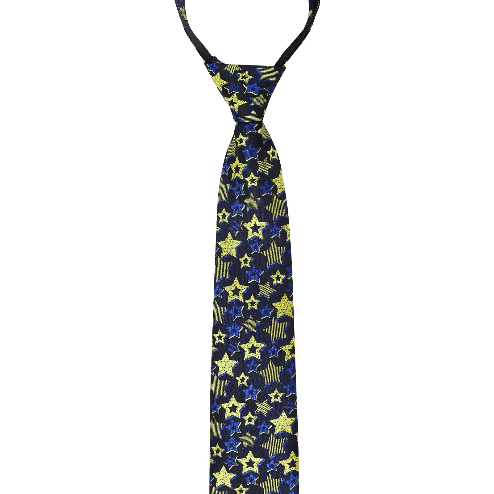Toddler Printed Fun Novelty Woven Stripe Solid Neckties for Kids-068