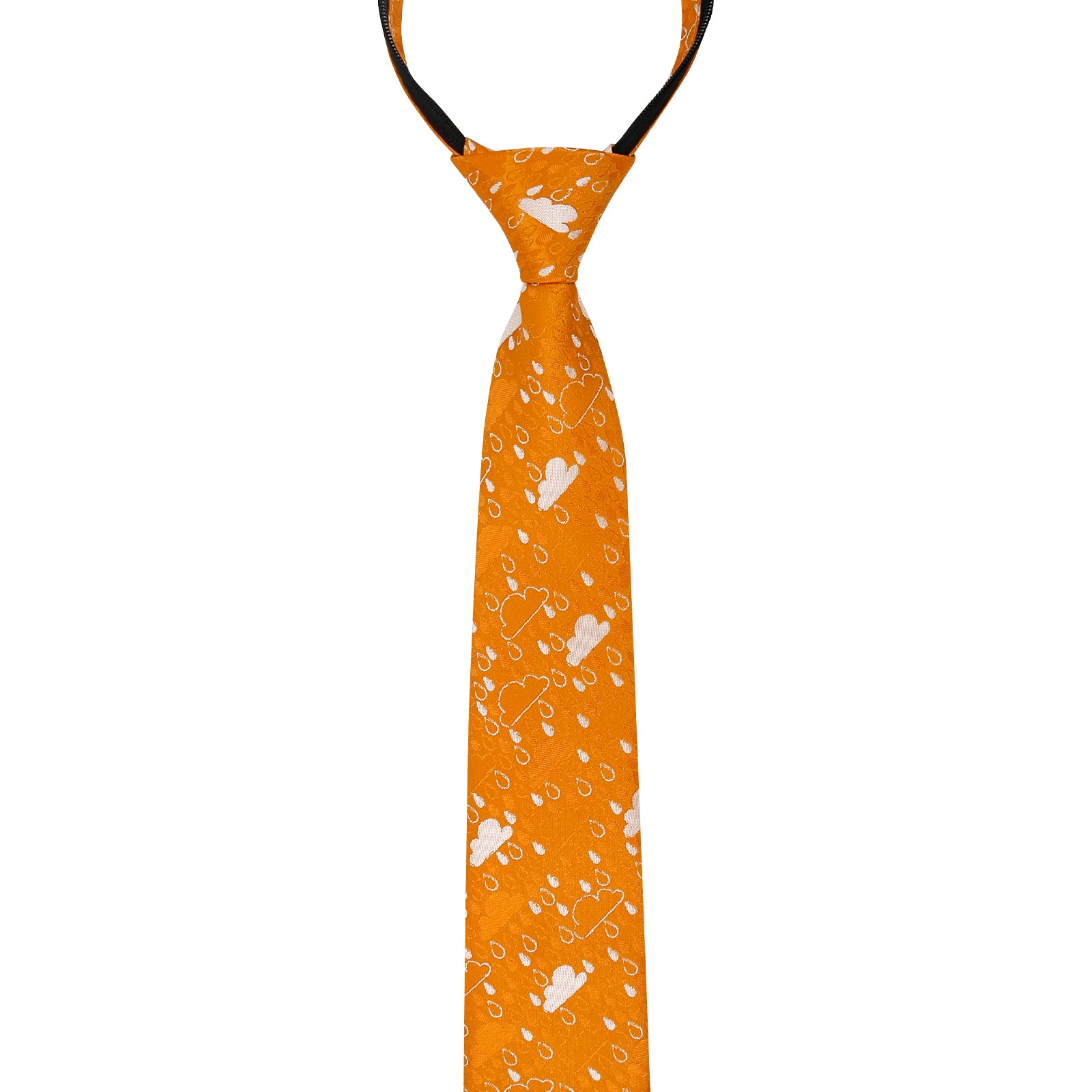 Toddler Printed Fun Novelty Woven Stripe Solid Neckties for Kids-068