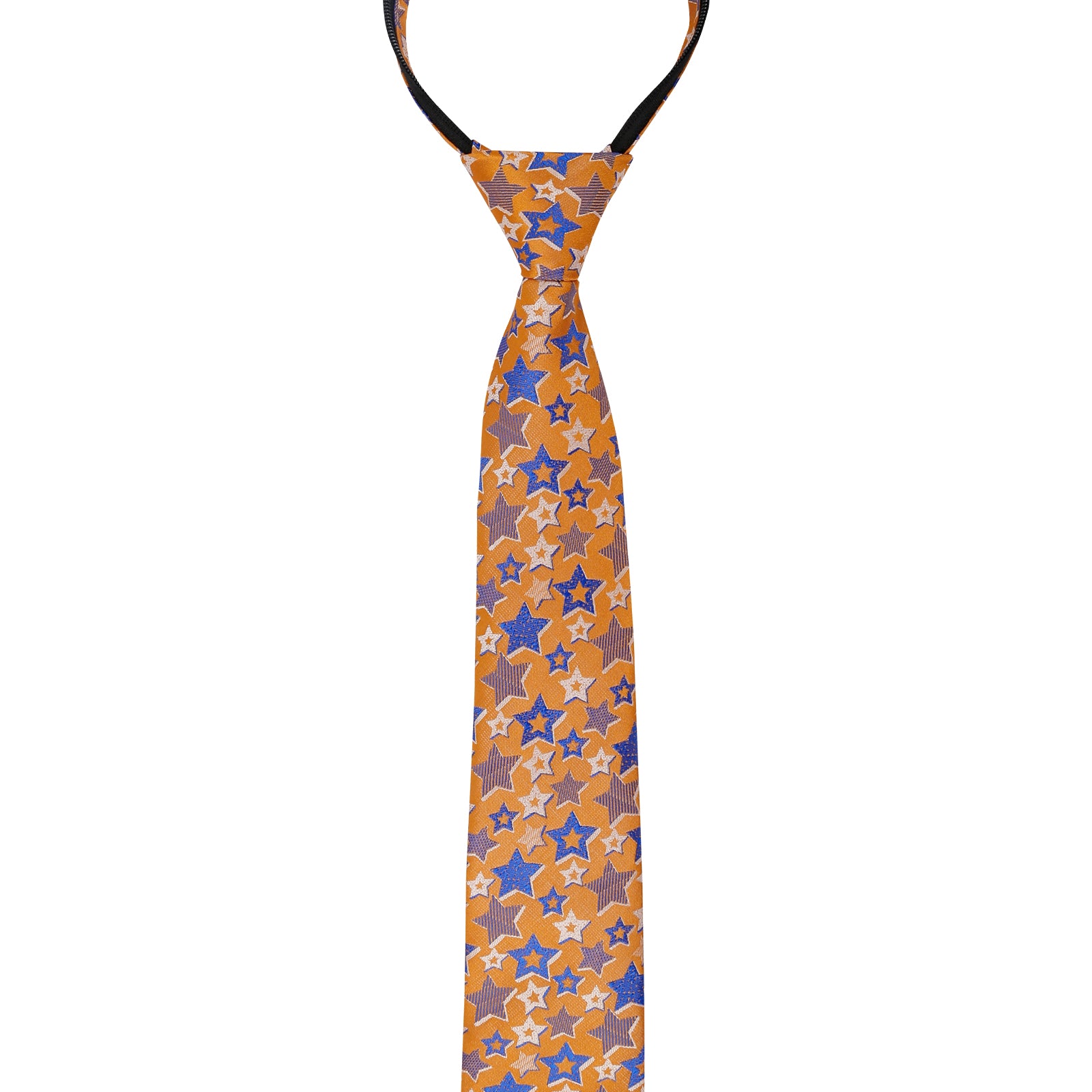 Toddler Printed Fun Novelty Woven Stripe Solid Neckties for Kids-068