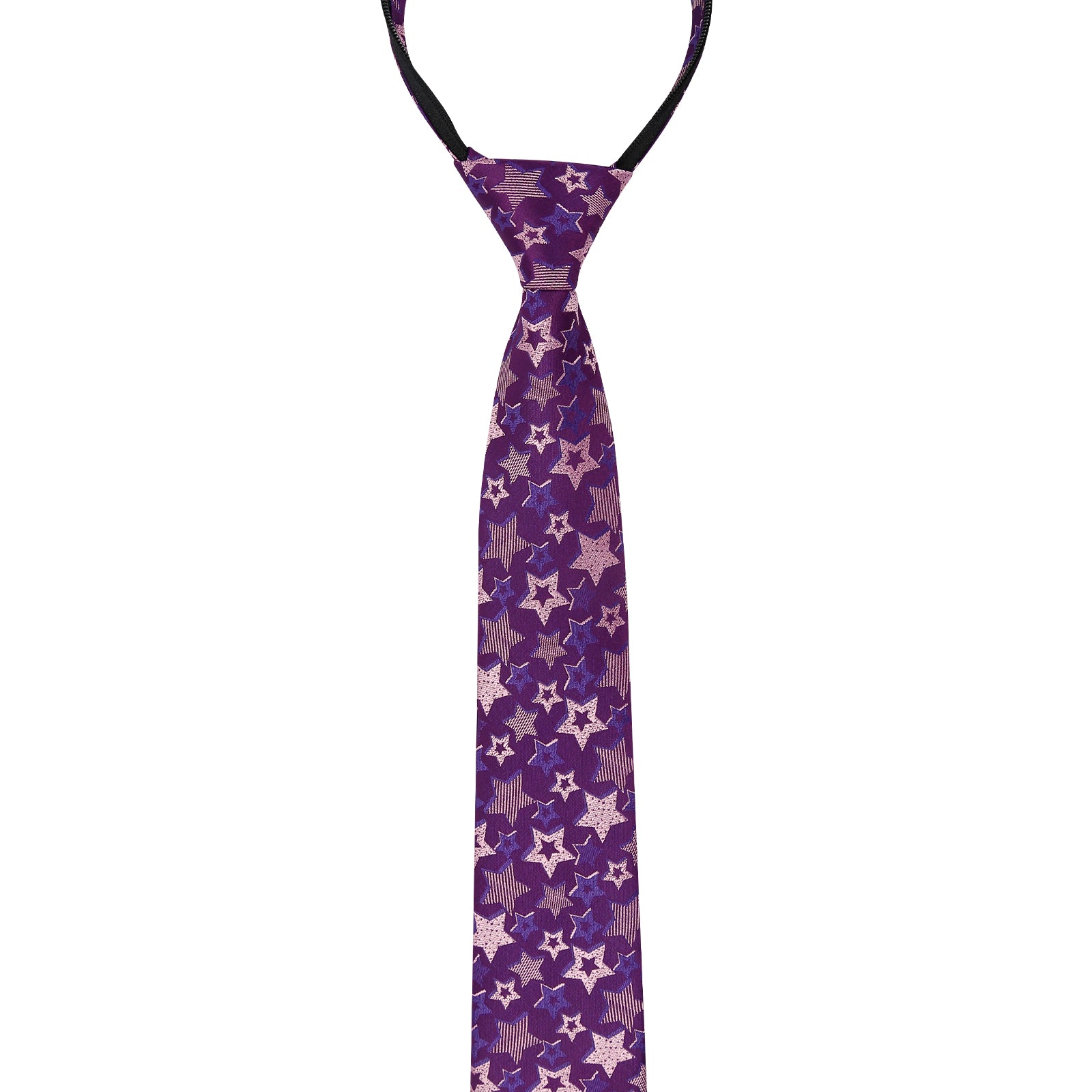 Toddler Printed Fun Novelty Woven Stripe Solid Neckties for Kids-068