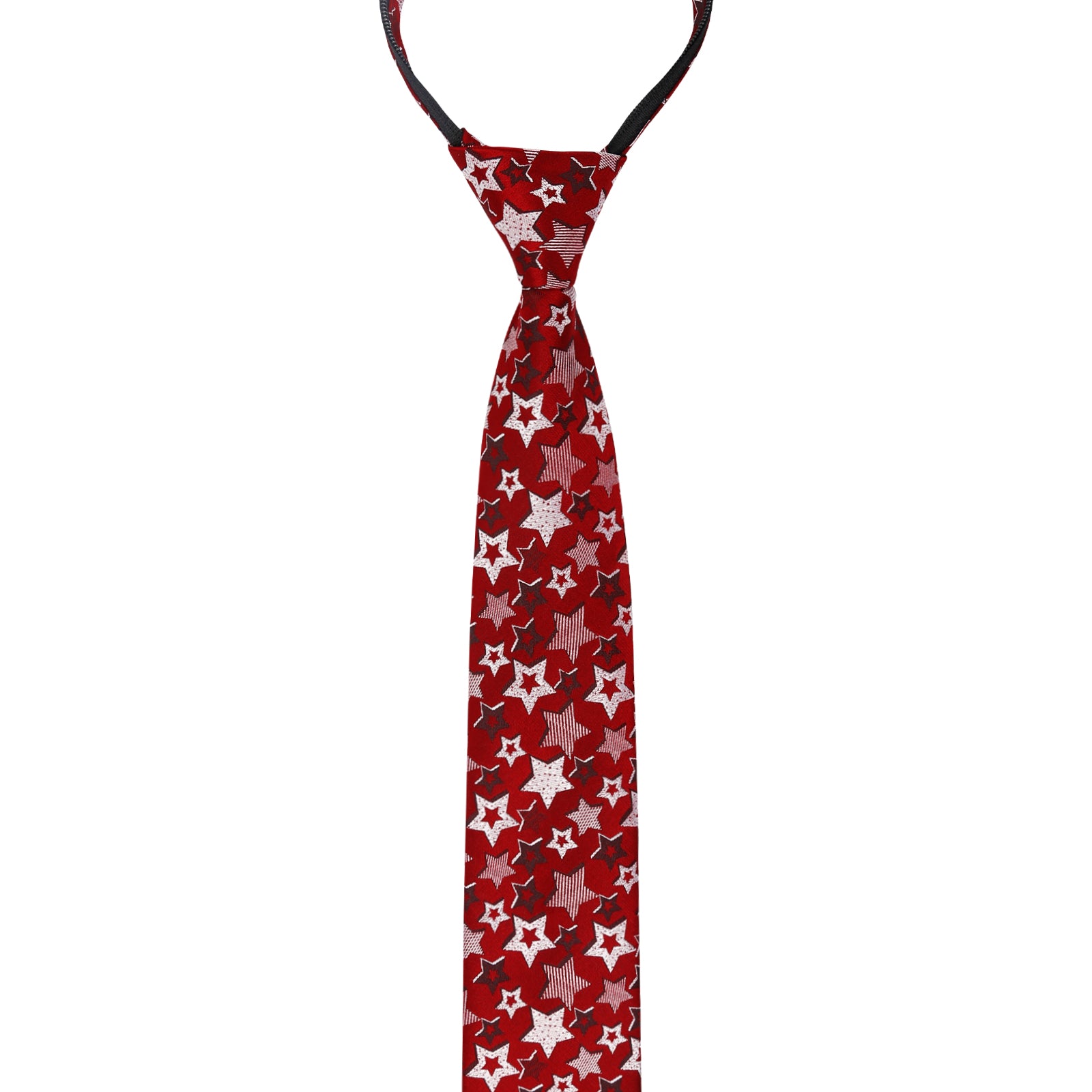 Toddler Printed Fun Novelty Woven Stripe Solid Neckties for Kids-068