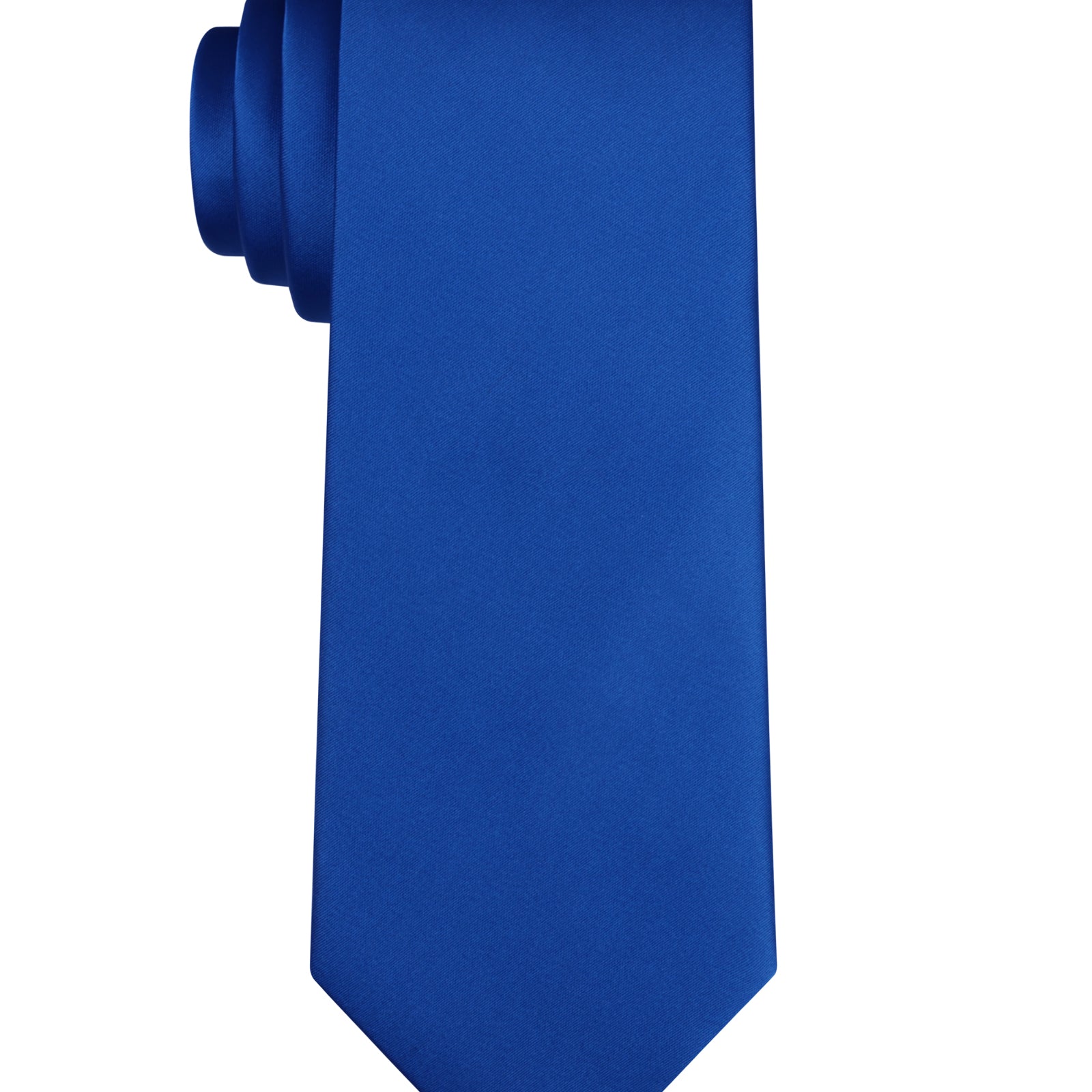 Alizeal Mens Solid Satin Water Repellent Classic Design Tie-072B