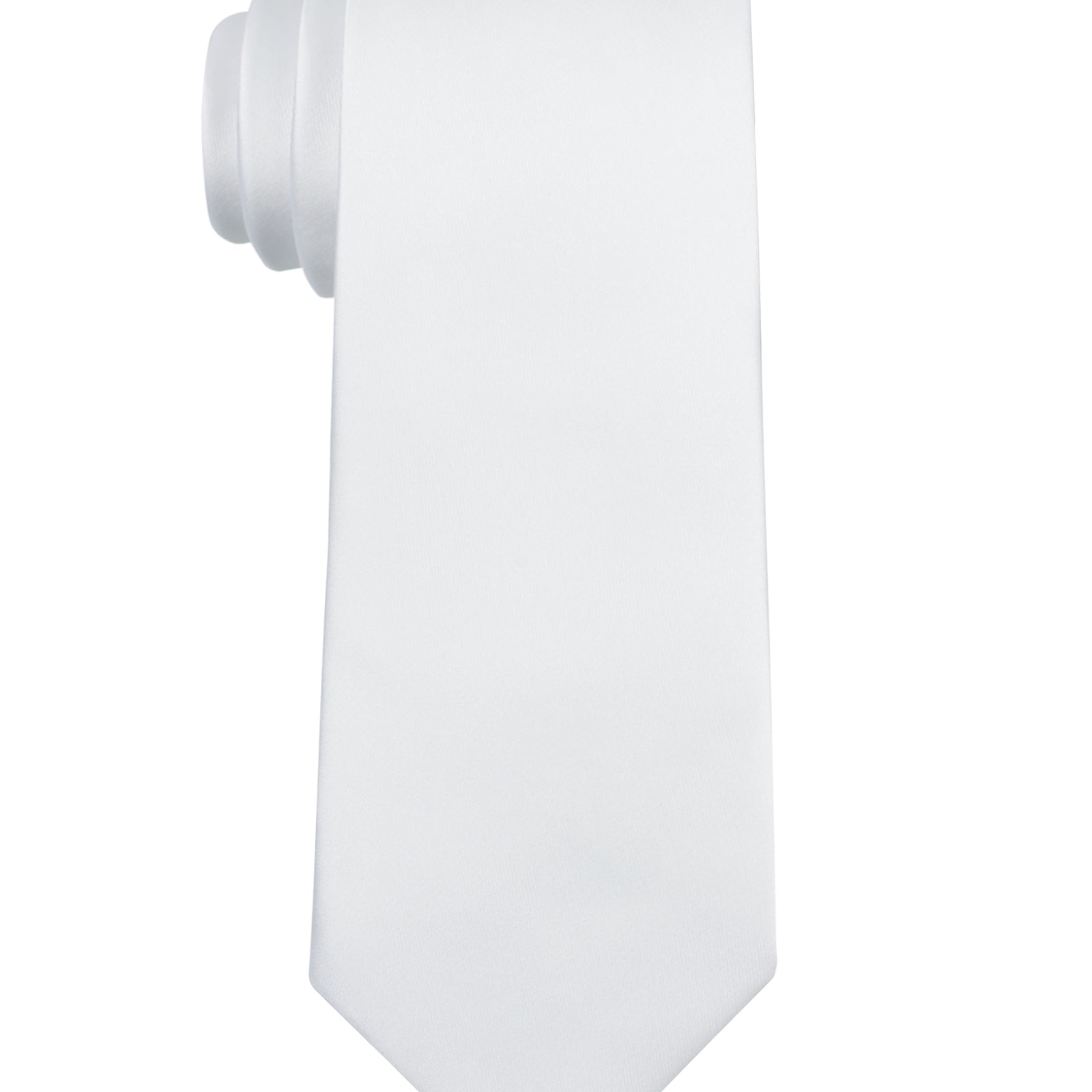 Alizeal Mens Solid Satin Water Repellent Classic Design Tie-072B