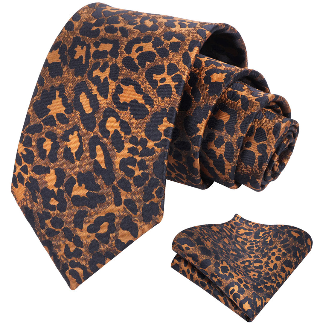 Mens 3.15'' Necktie with Pocket Square Novelty Tie Set-147