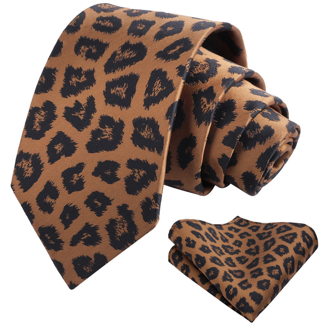 Mens 3.15'' Necktie with Pocket Square Novelty Tie Set-147