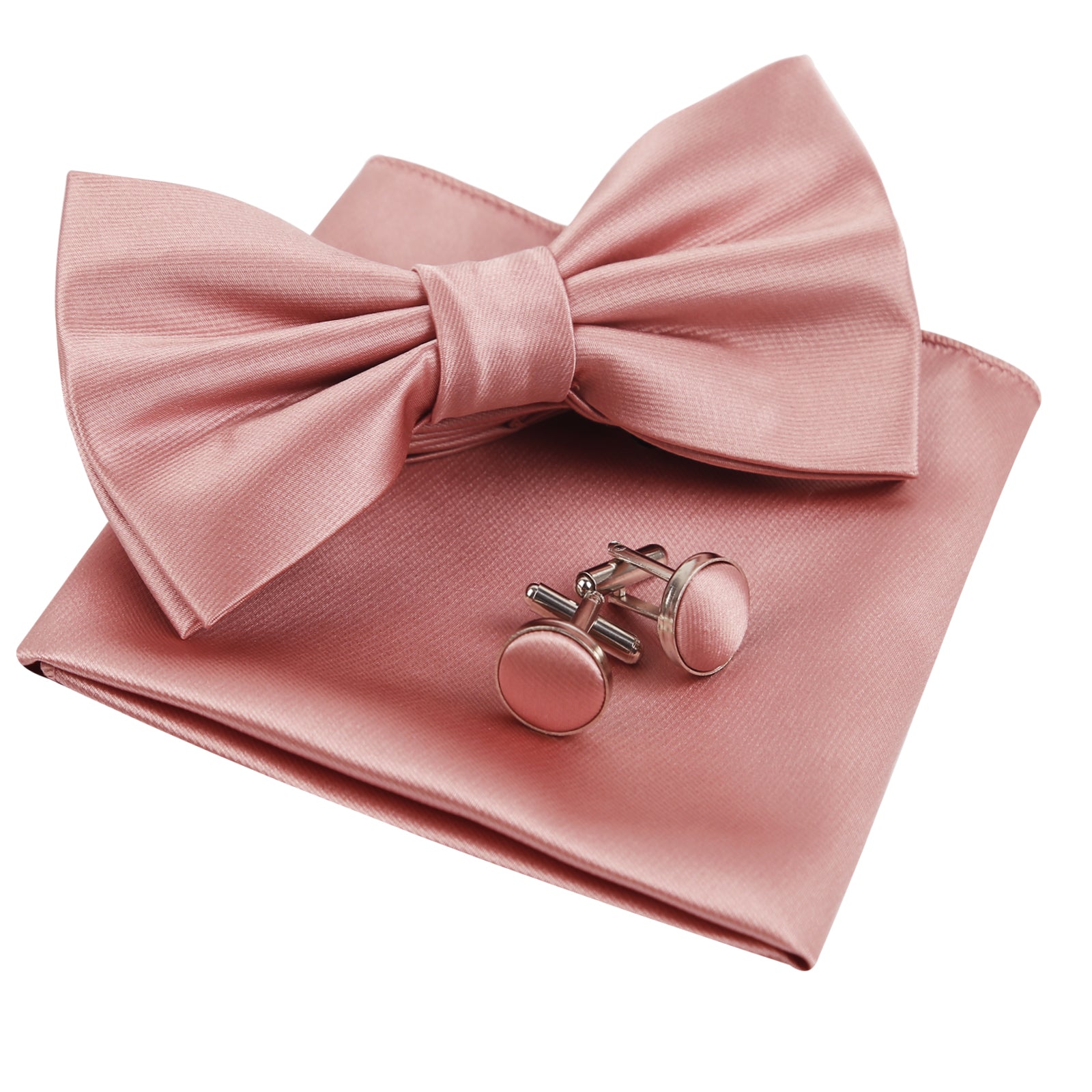Men's Tuxedo Bow Tie, Hanky and Cufflinks Set, 178