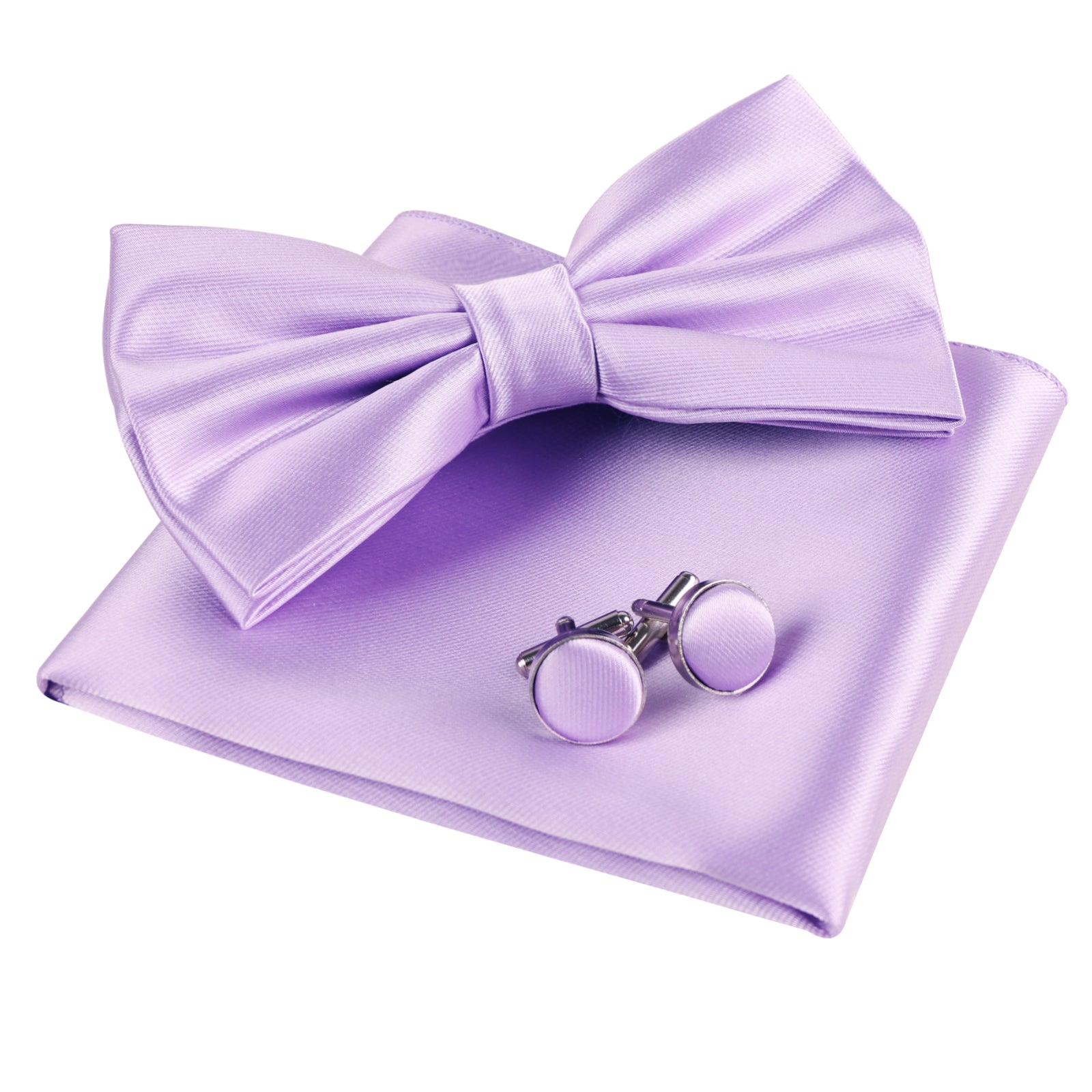 Men's Tuxedo Bow Tie, Hanky and Cufflinks Set, 178