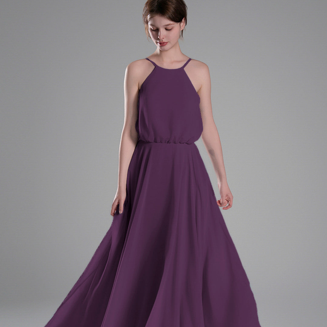 Elegant Sleeveless Adjustable Straps A-line Dresses