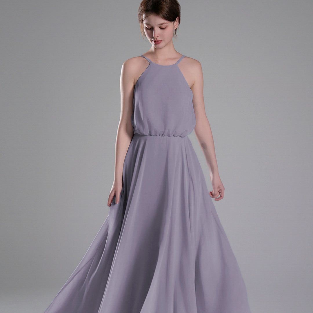 Elegant Sleeveless Adjustable Straps A-line Dresses