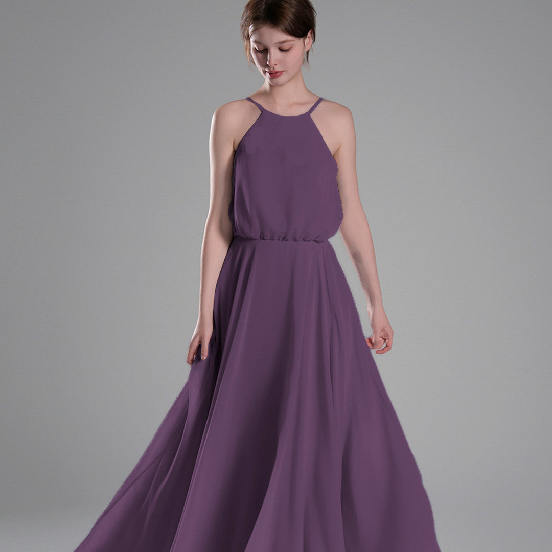 Elegant Sleeveless Adjustable Straps A-line Dresses