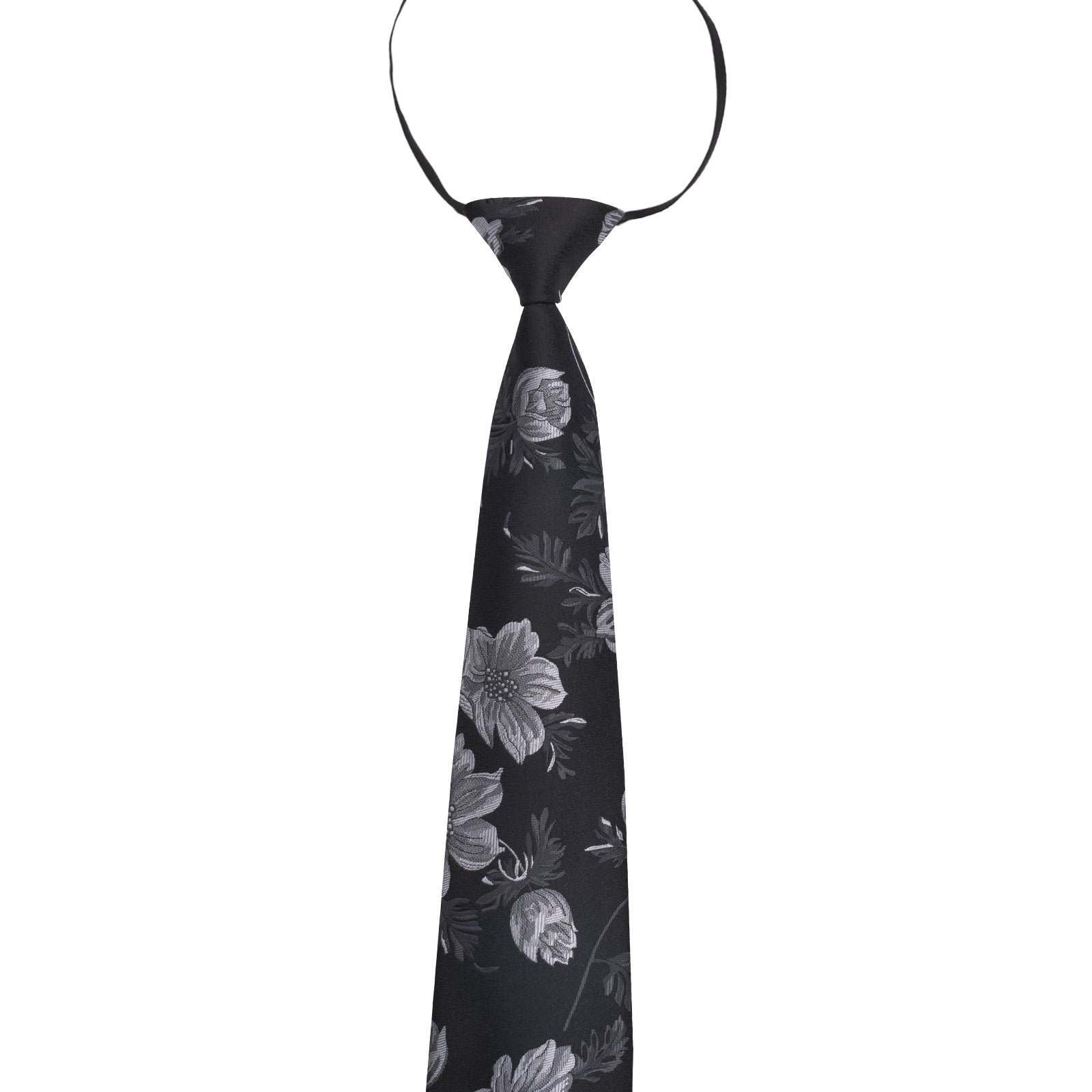Boys 13inches Length Flower Pattern Neckties-065