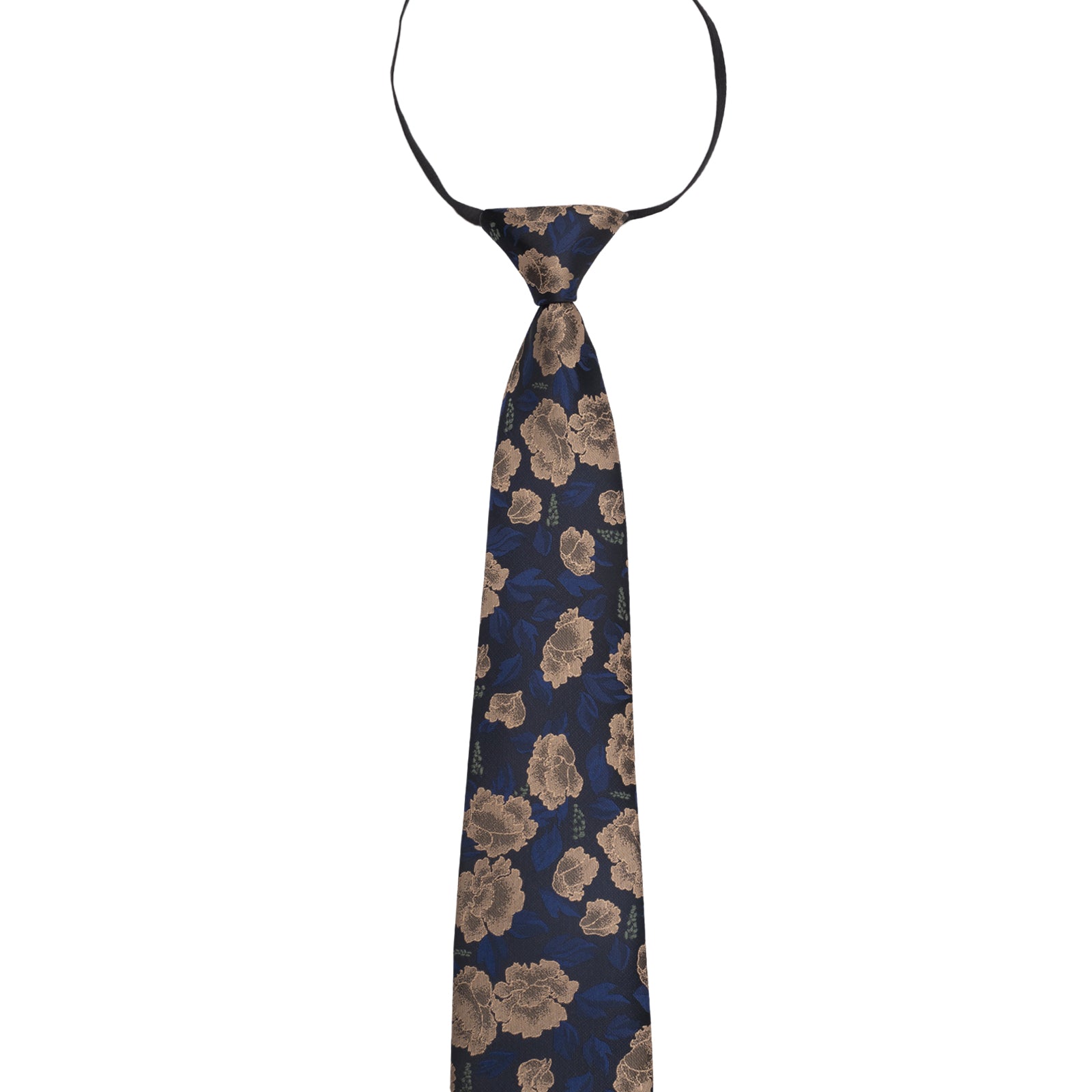 Boys 13inches Length Flower Pattern Neckties-065