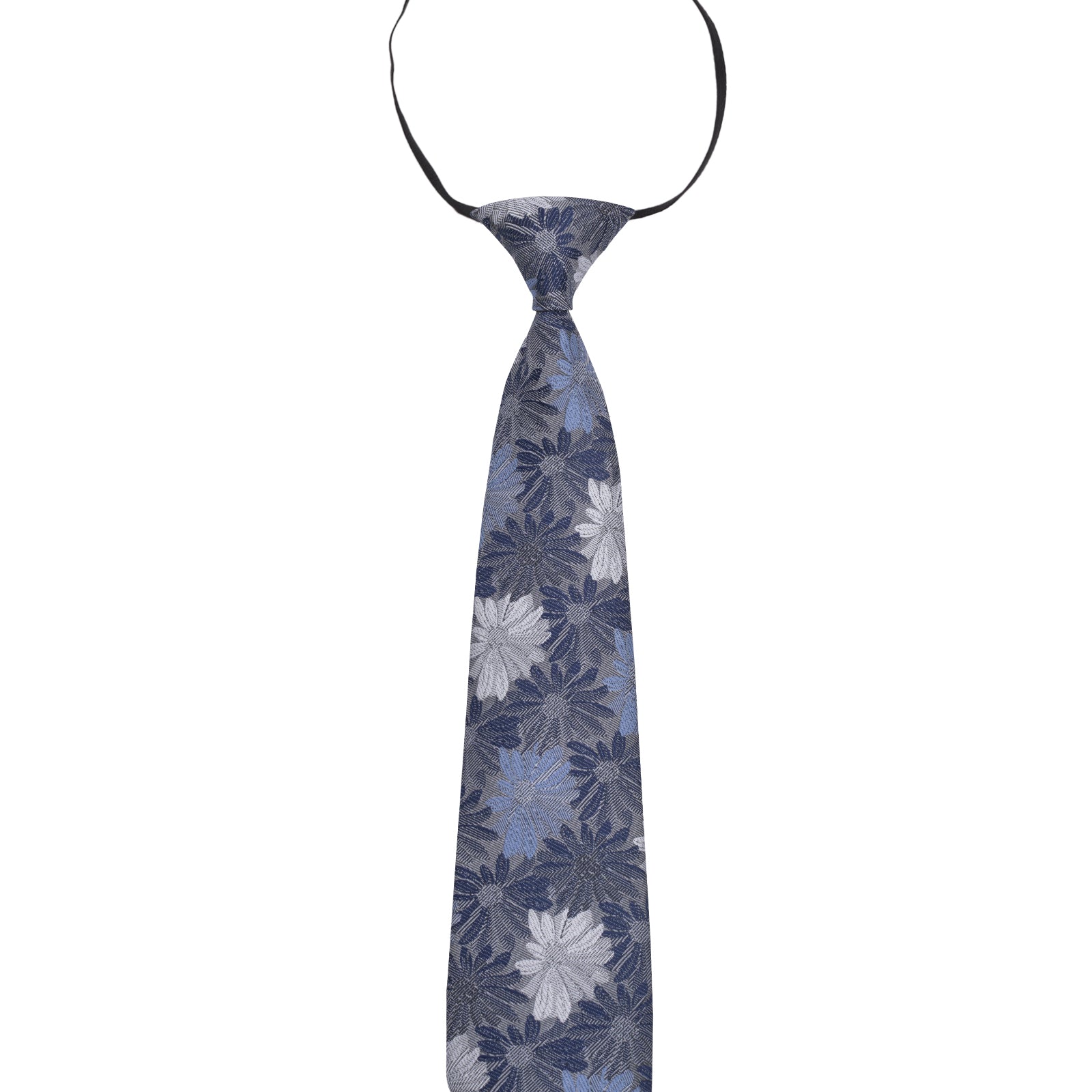 Boys 13inches Length Flower Pattern Neckties-065