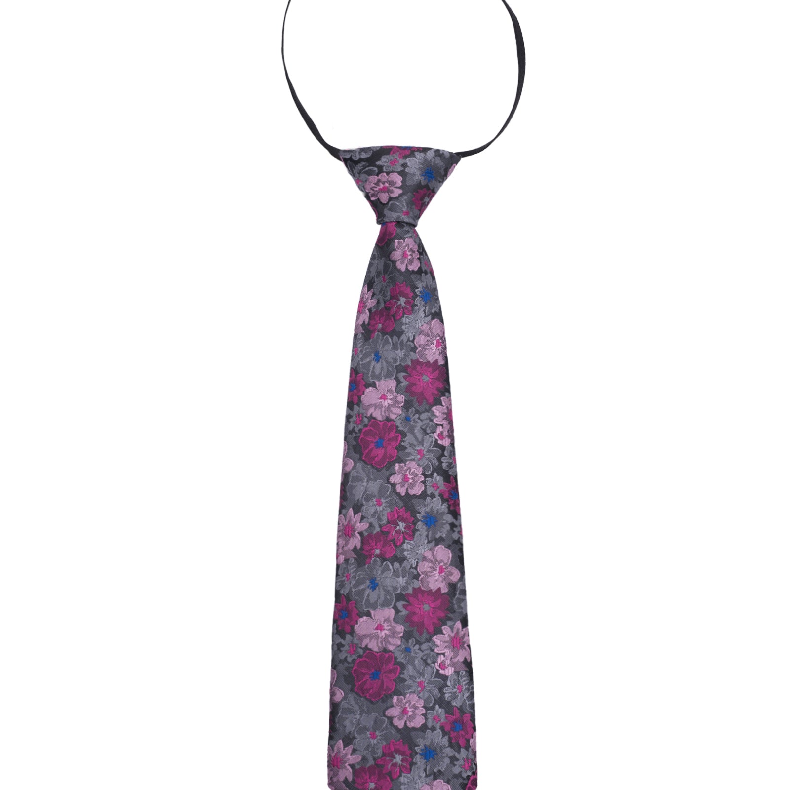 Boys 13inches Length Flower Pattern Neckties-065