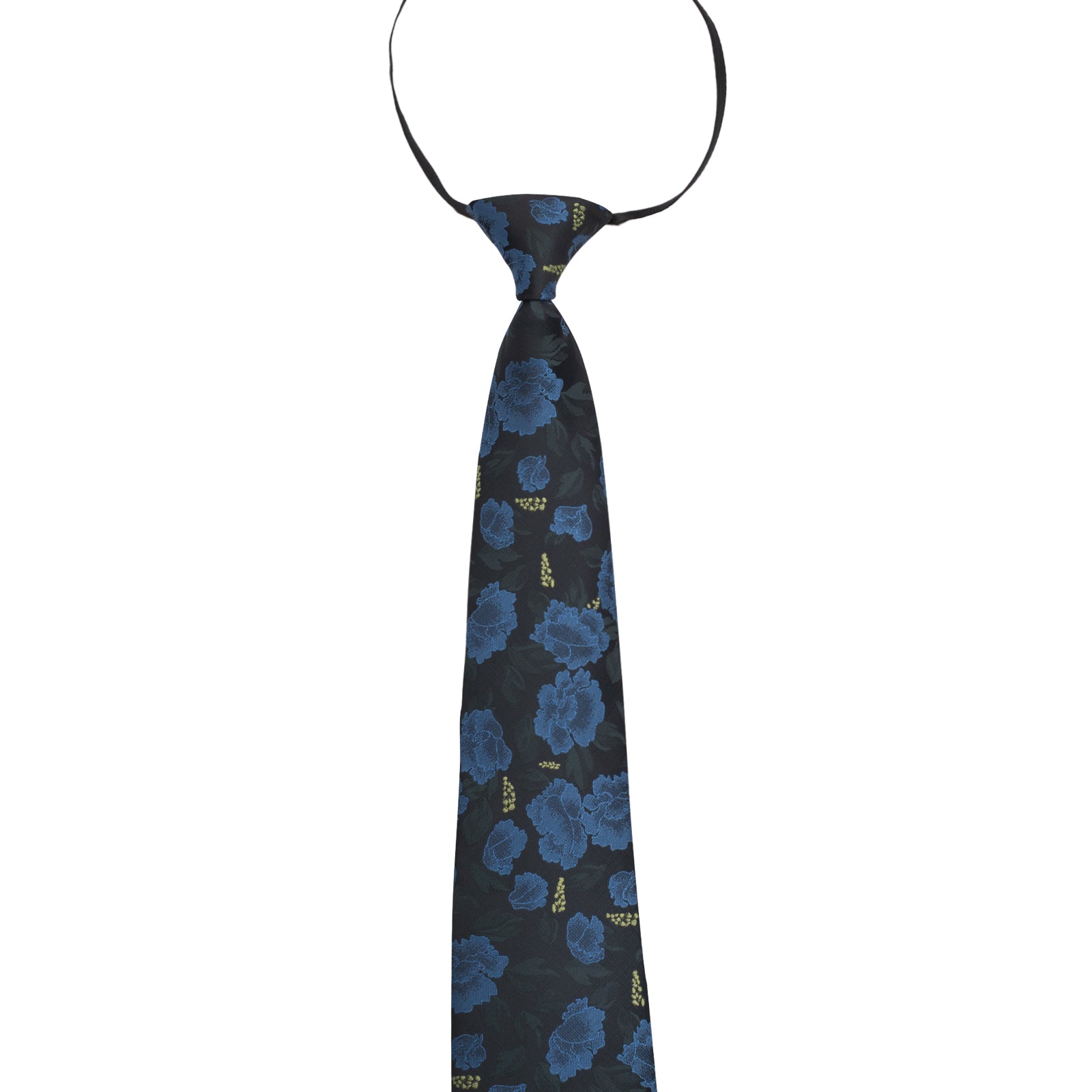 Boys 13inches Length Flower Pattern Neckties-065