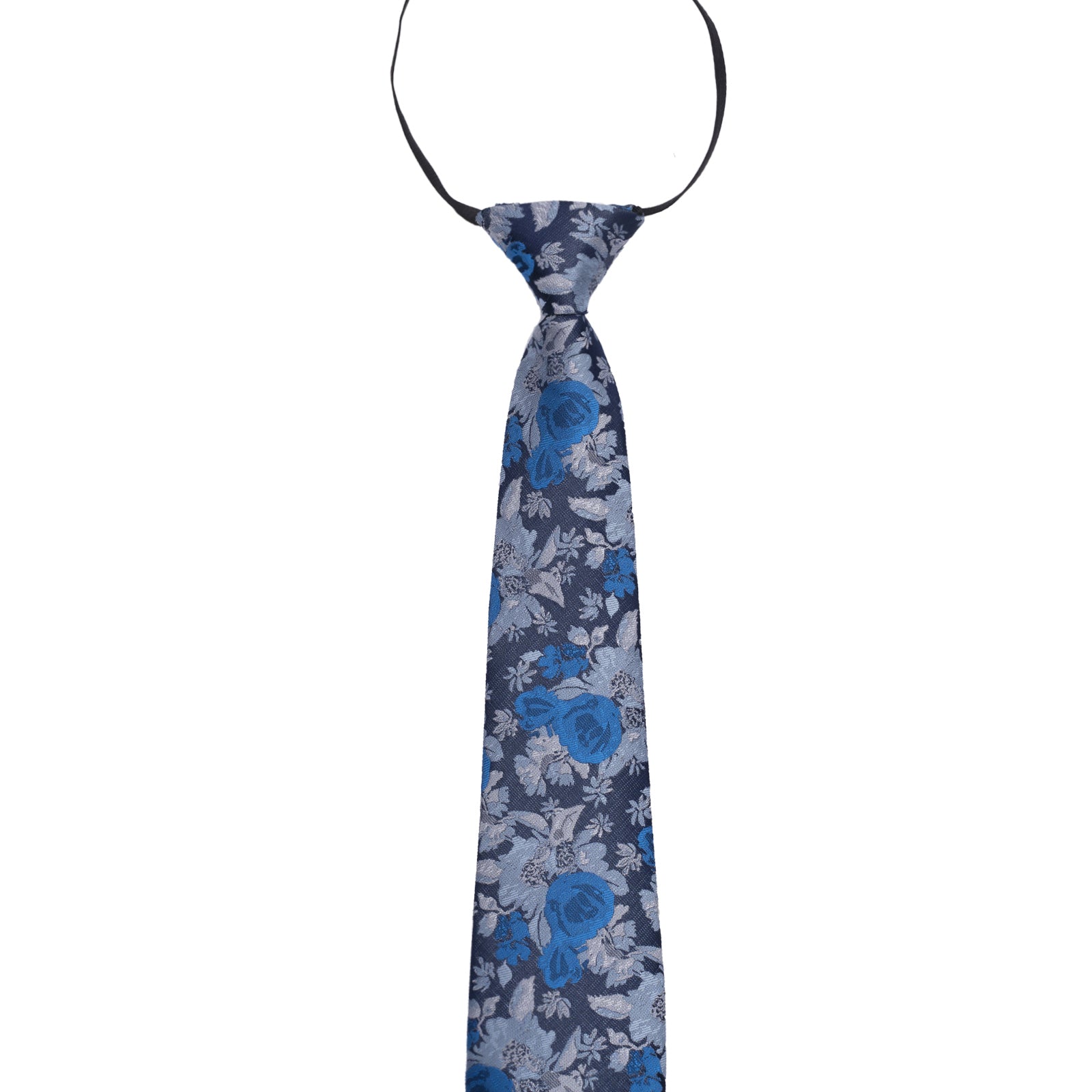 Boys 13inches Length Flower Pattern Neckties-065