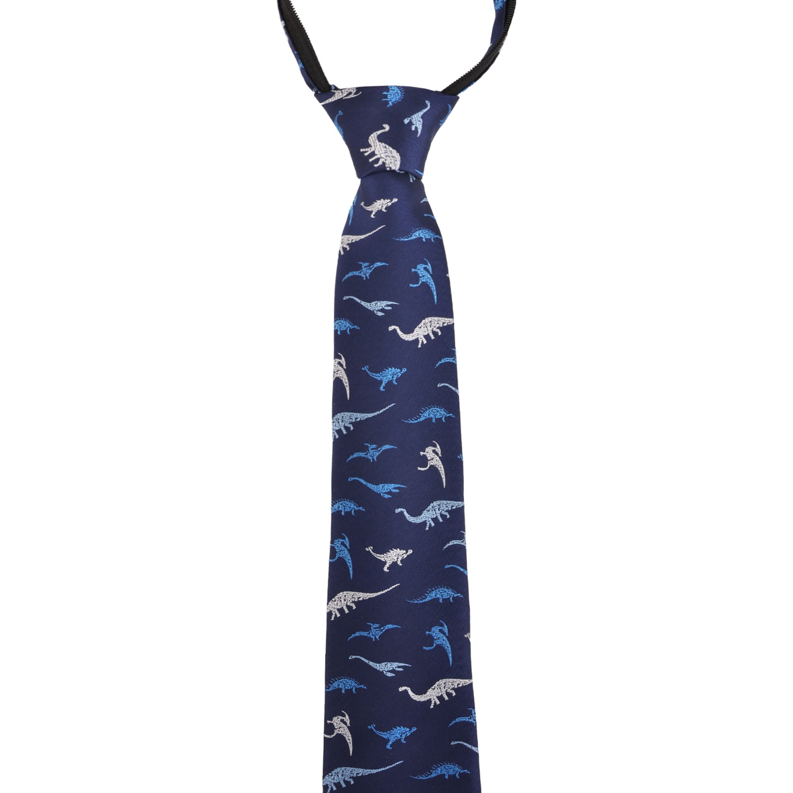 Toddler Printed Fun Novelty Woven Stripe Solid Neckties for Kids-068