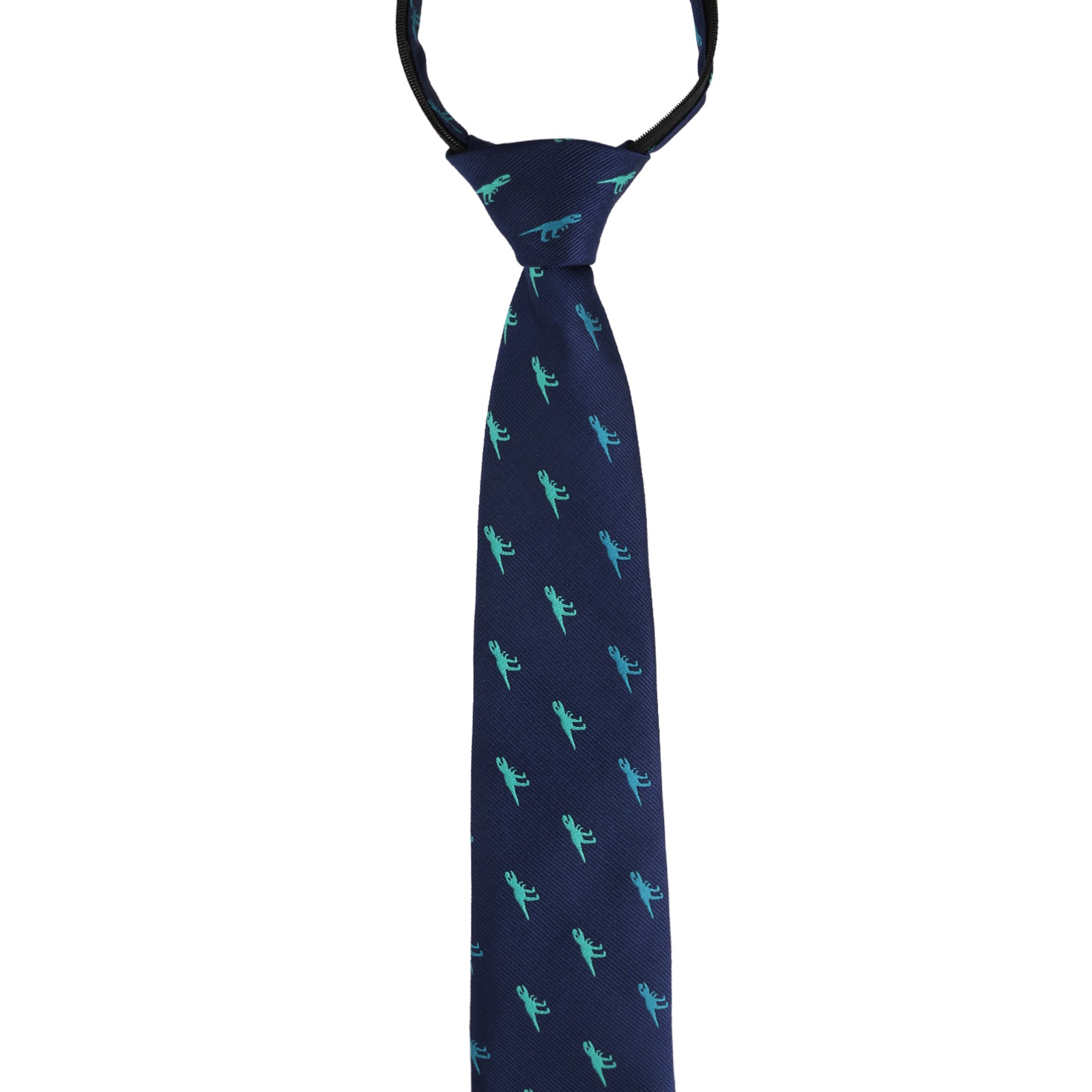 Toddler Printed Fun Novelty Woven Stripe Solid Neckties for Kids-068