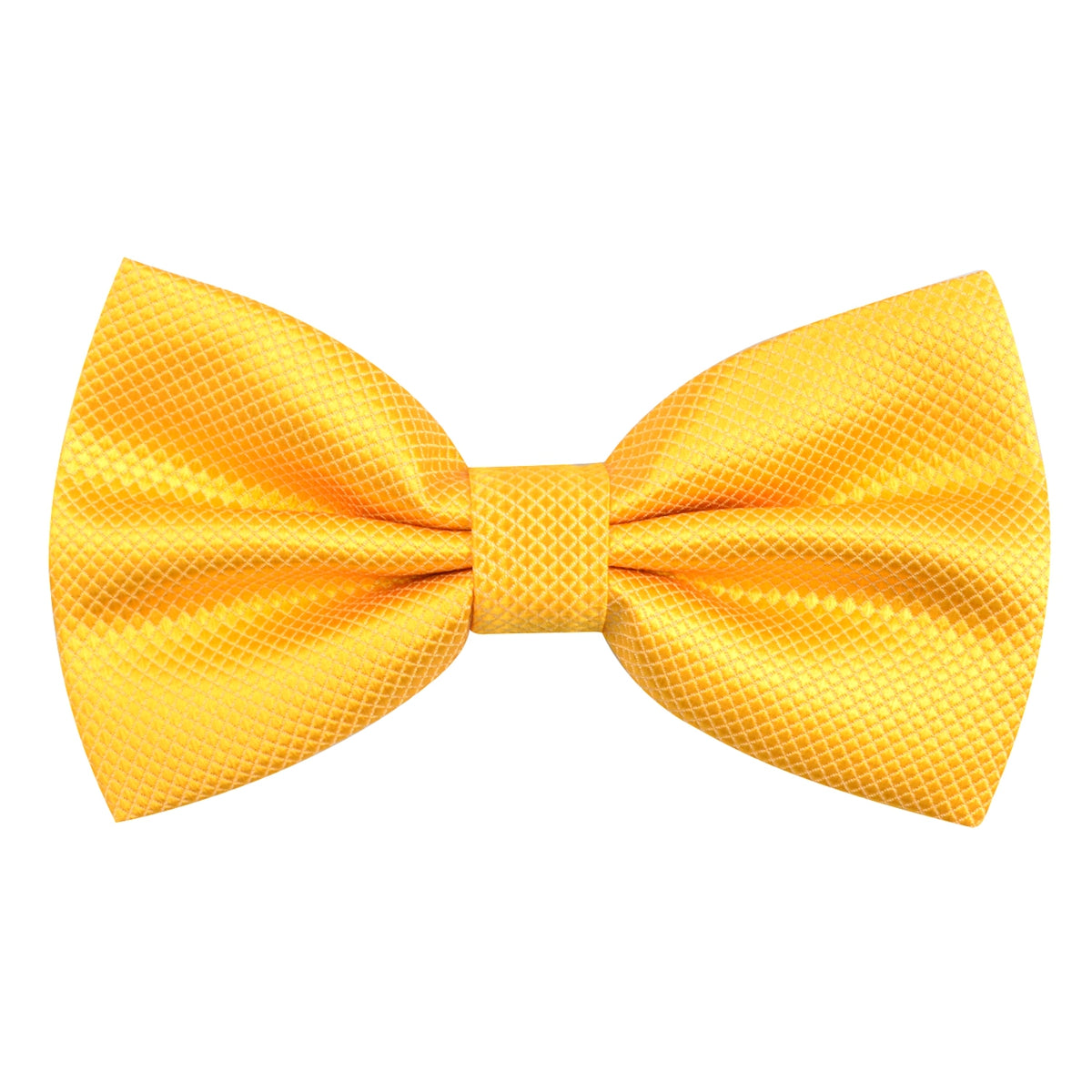 Men's Solid Color Banded Pre-tied Bow Ties, 001