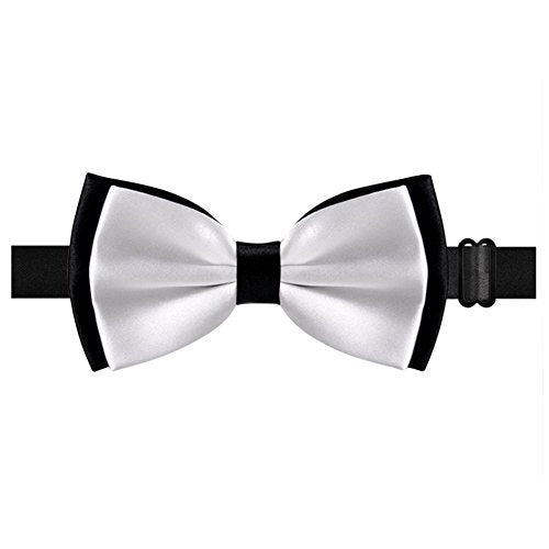 Men's Bow Tie Fancy Adjustable Pre Tied Wedding Party Bow Ties, 029
