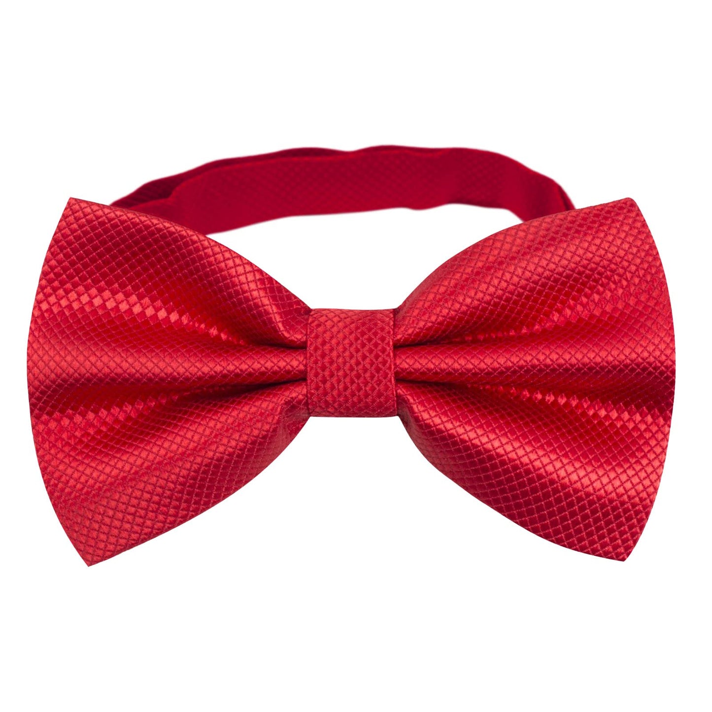 Men's Solid Color Banded Pre-tied Bow Ties, 001