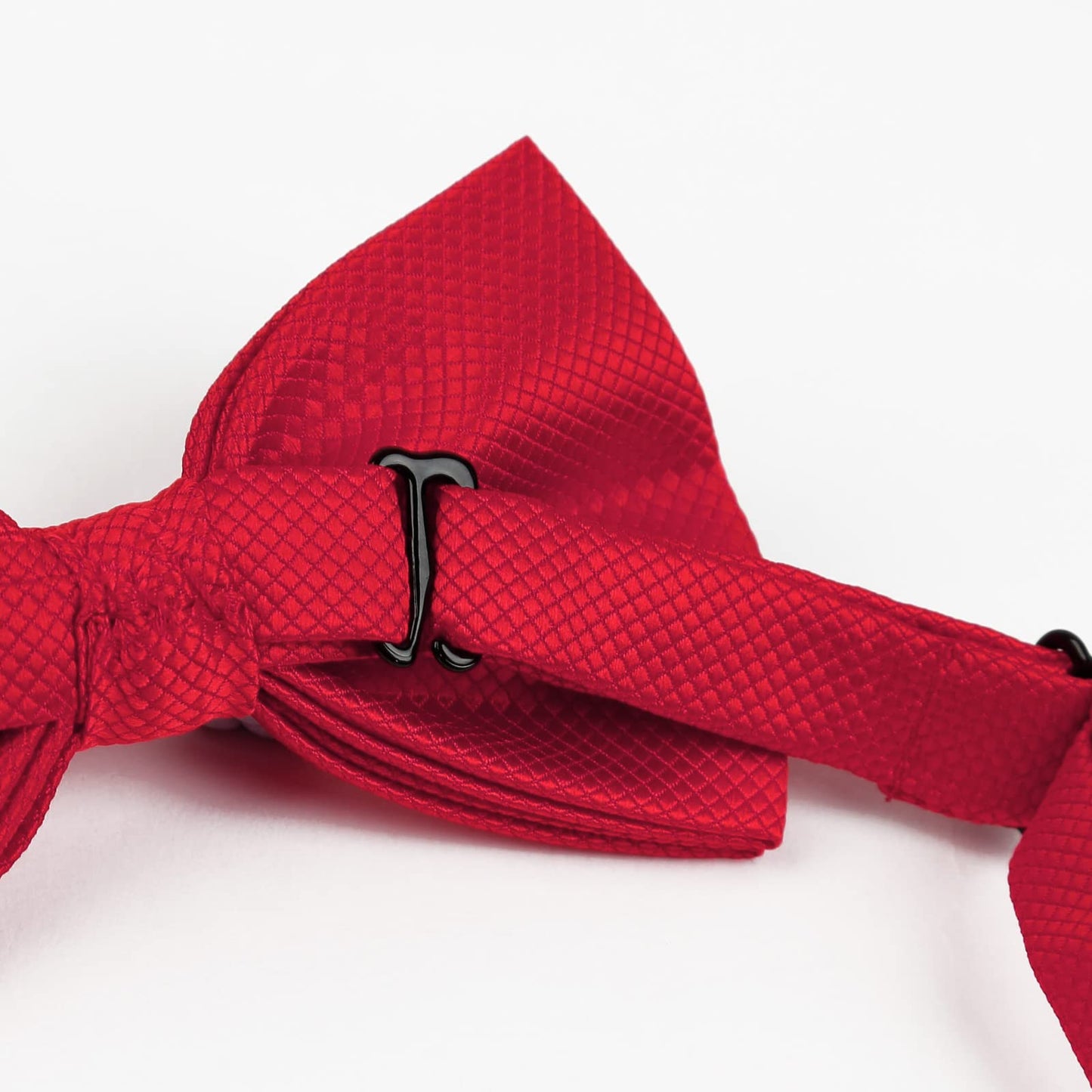 Men's Solid Color Banded Pre-tied Bow Ties, 001