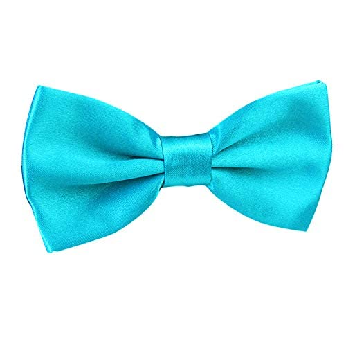 Alizeal Men's Pre-Tied Tuxedo Bow Tie Shinny Formal Wear Accessory, 024