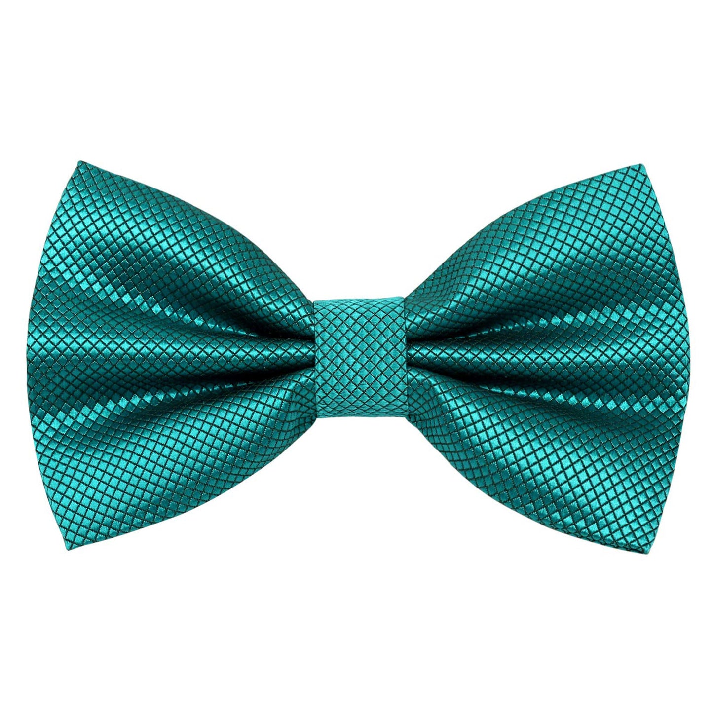 Men's Solid Color Banded Pre-tied Bow Ties, 001