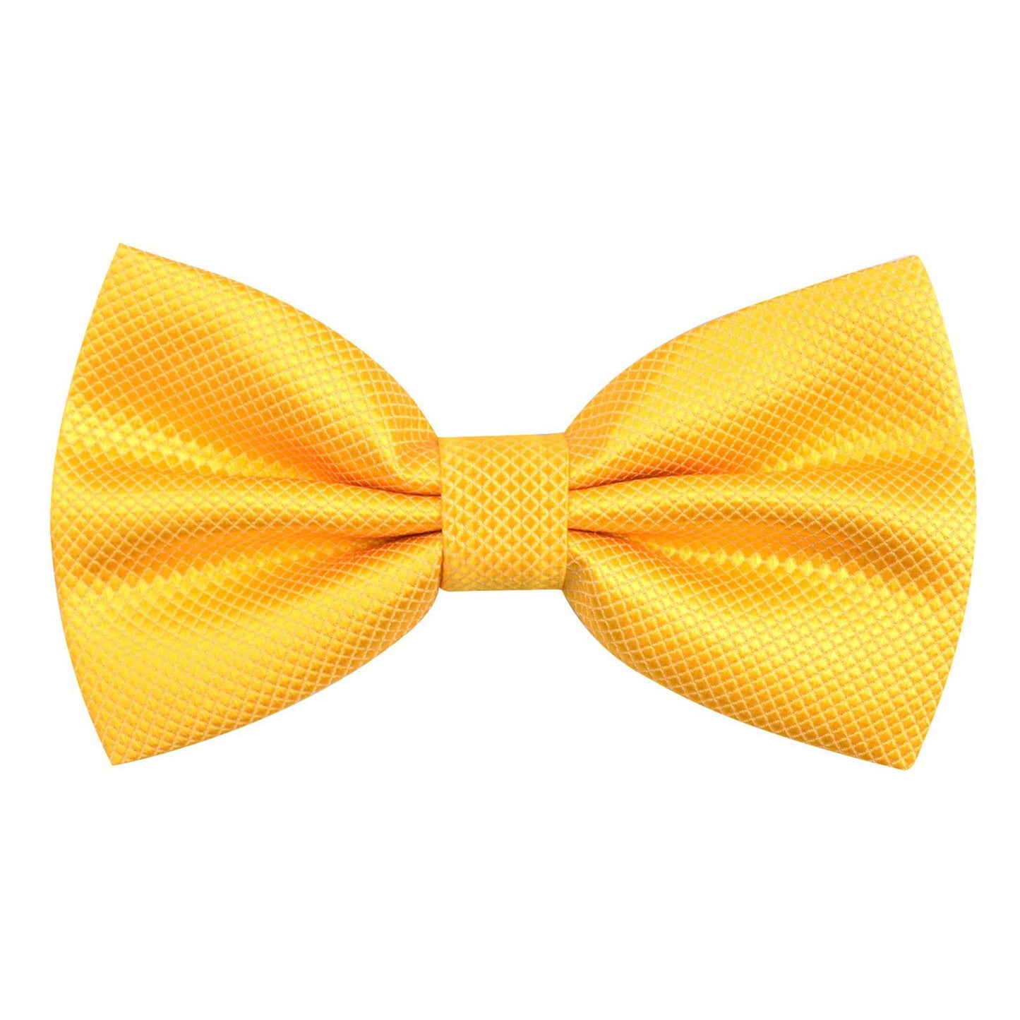 Men's Solid Color Banded Pre-tied Bow Ties, 001