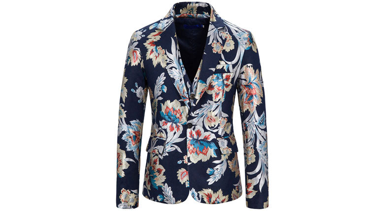 New Arrival of Vintage Floral Printed Blazer