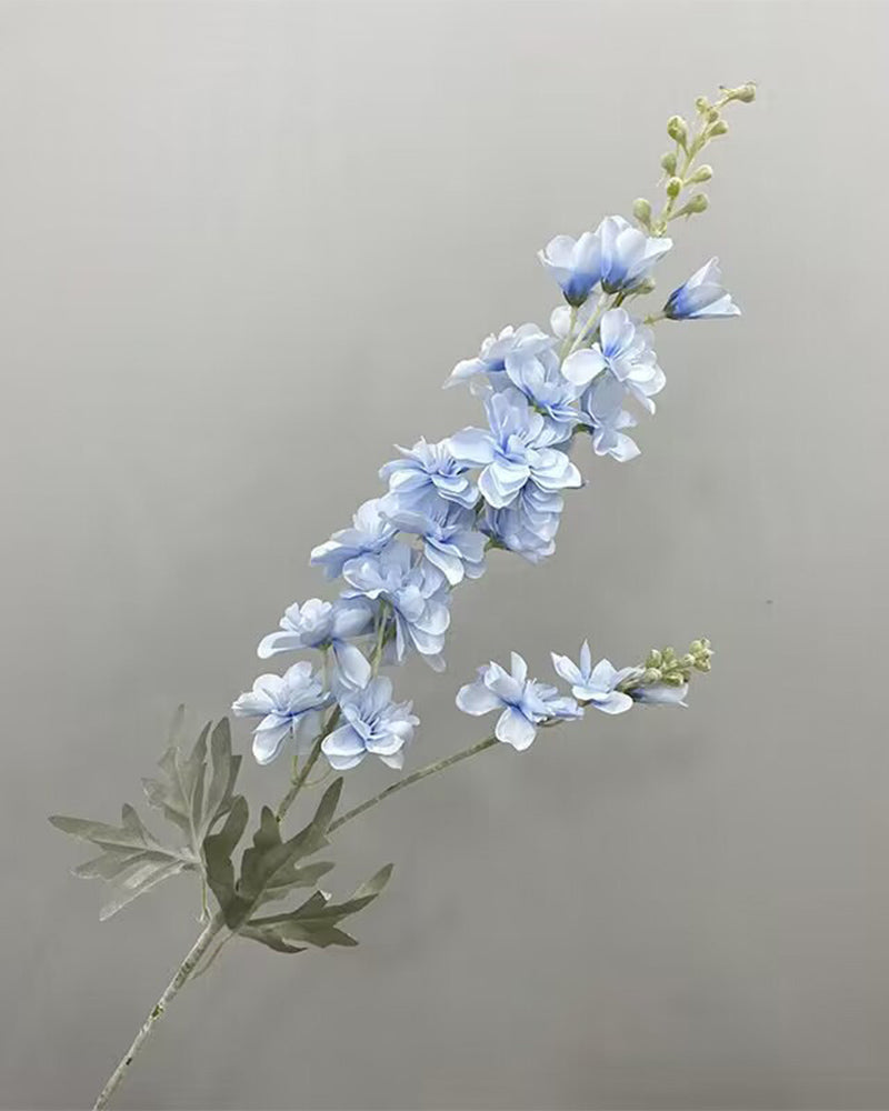 7Pcs Delphinium Künstliche Blume Zimmer Hochzeit Bouquet Dekoration