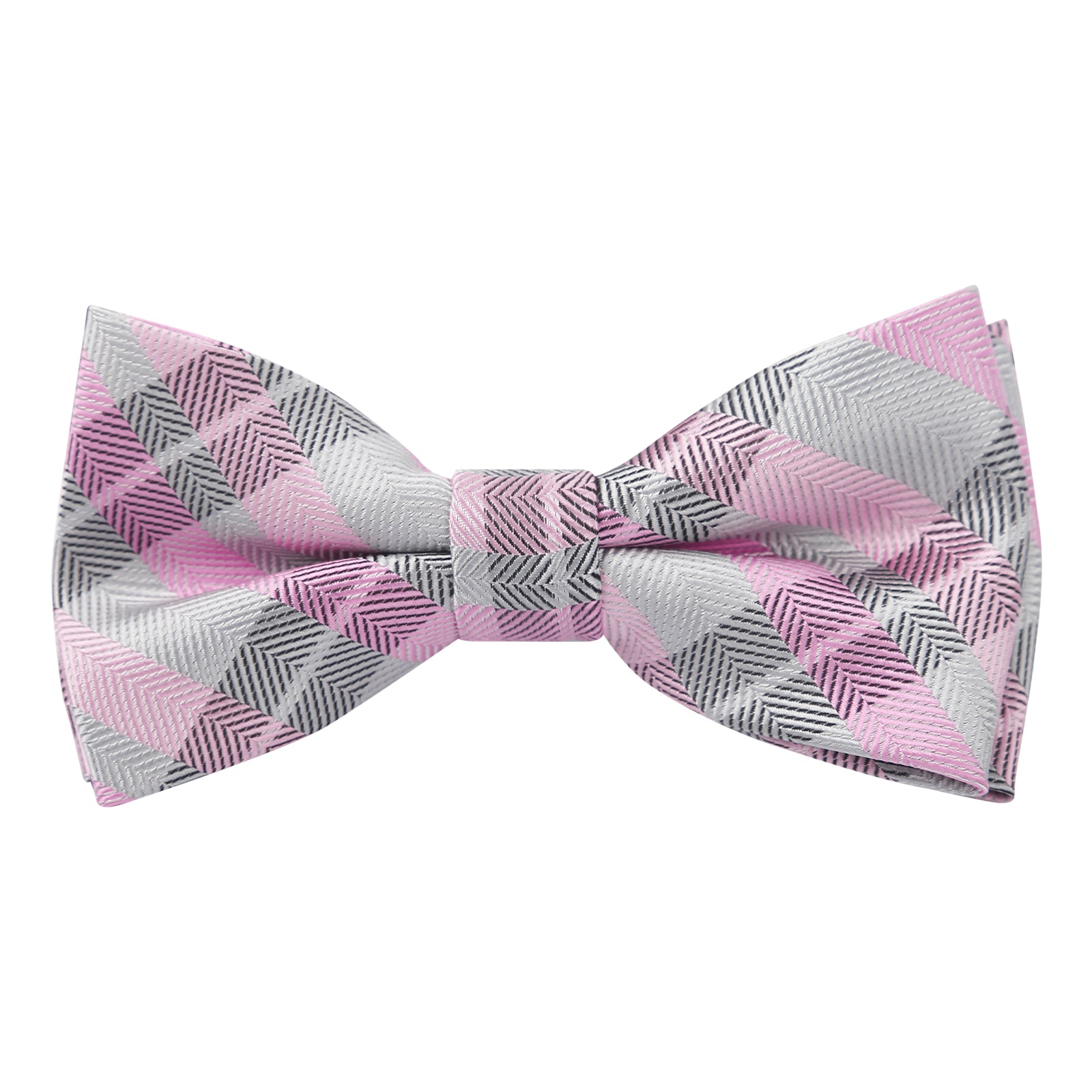 Boys Stripe Fun Novelty Pre-tied Kids Bow Tie-019