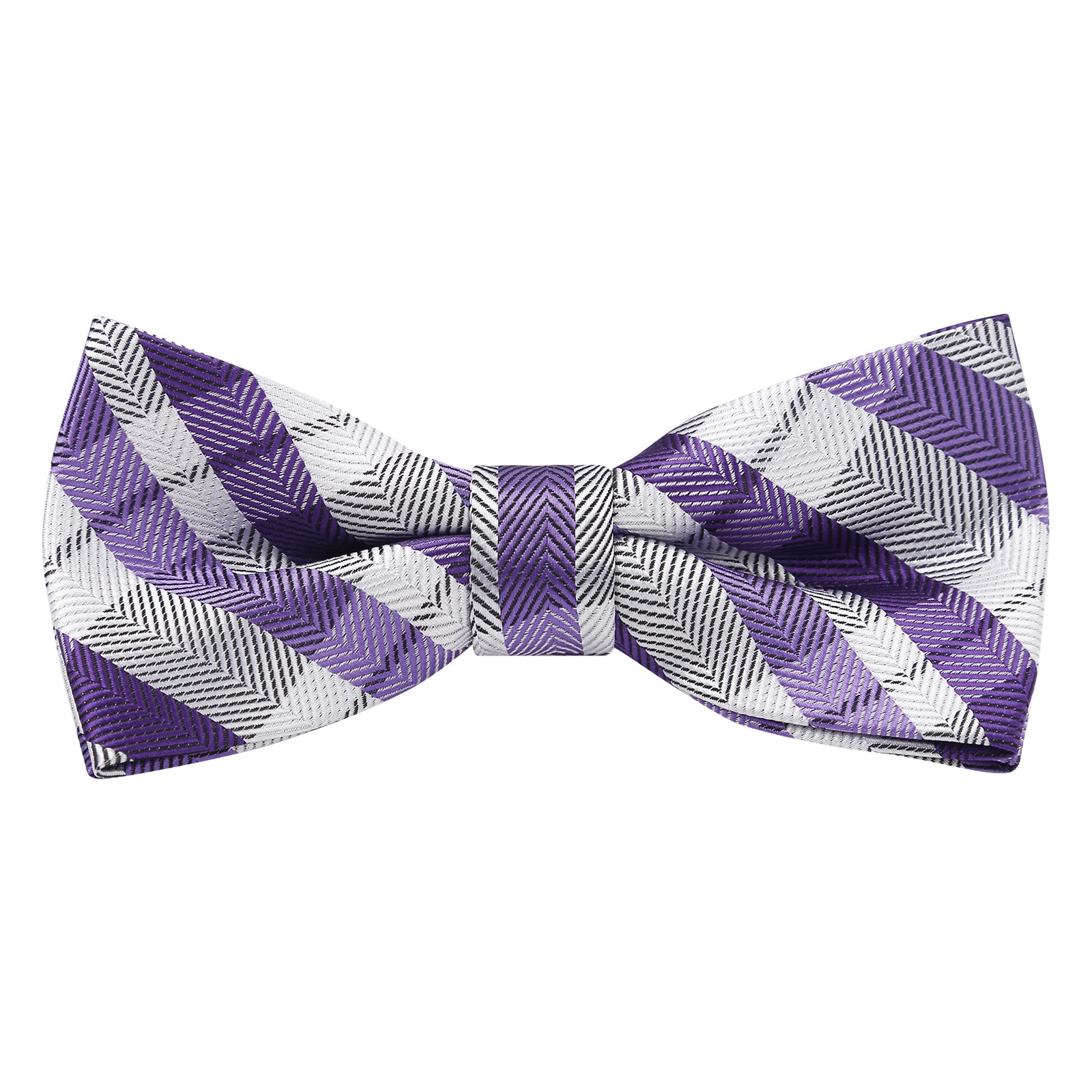 Boys Stripe Fun Novelty Pre-tied Kids Bow Tie-019