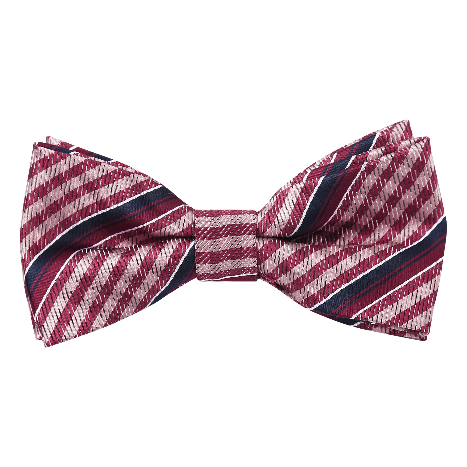 Boys Stripe Fun Novelty Pre-tied Kids Bow Tie-019