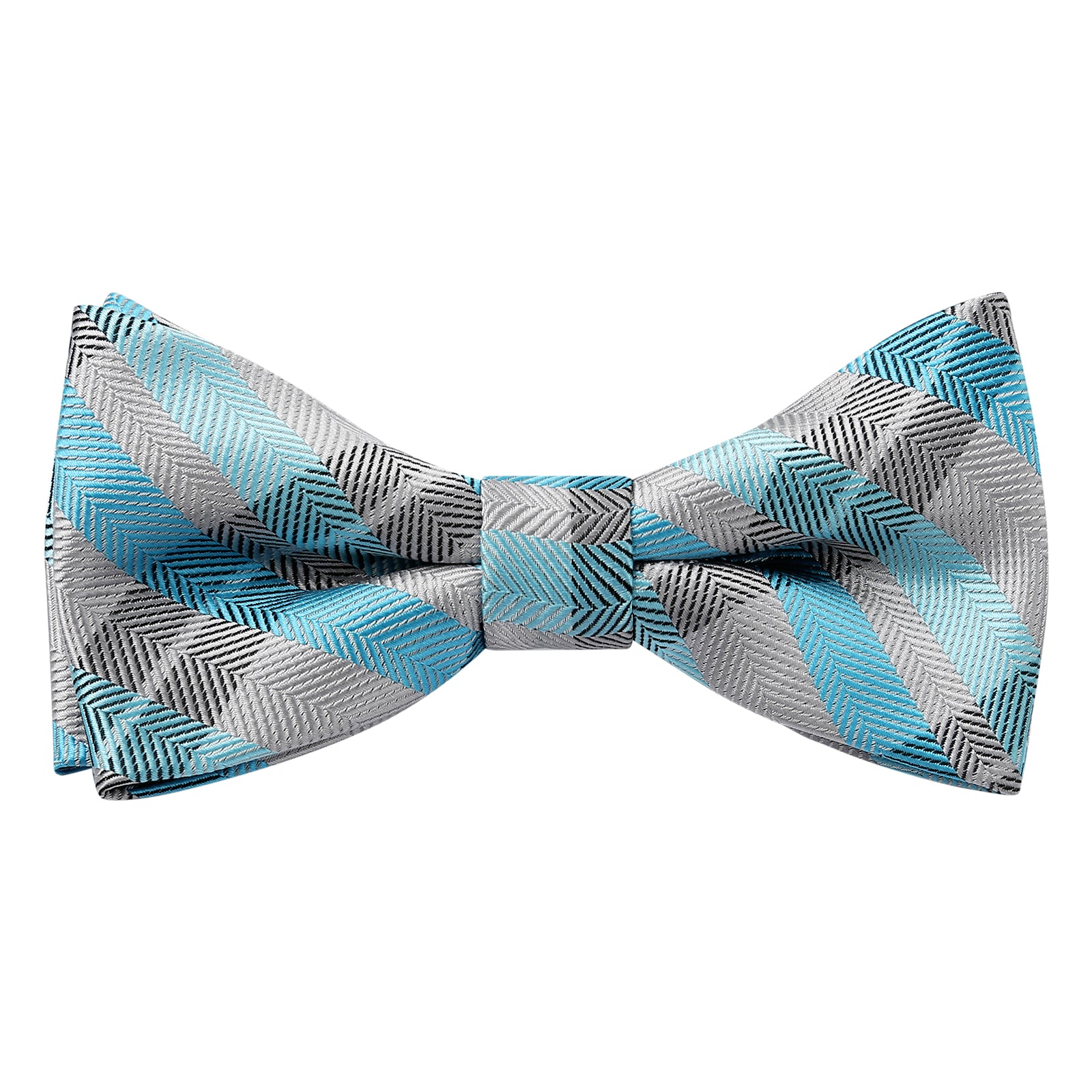 Boys Stripe Fun Novelty Pre-tied Kids Bow Tie-019