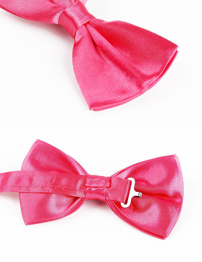 Alizeal Men's Pre-Tied Tuxedo Bow Tie Shinny Formal Wear Accessory, 024