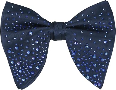 Velvet Pre-tied Adjustable Bow Tie for Men Oversize Formal Solid Tuxedo Bowtie-056