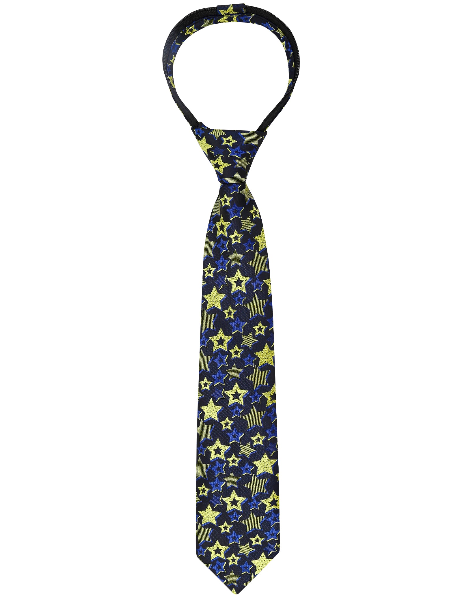 Toddler Printed Fun Novelty Woven Stripe Solid Neckties for Kids-068