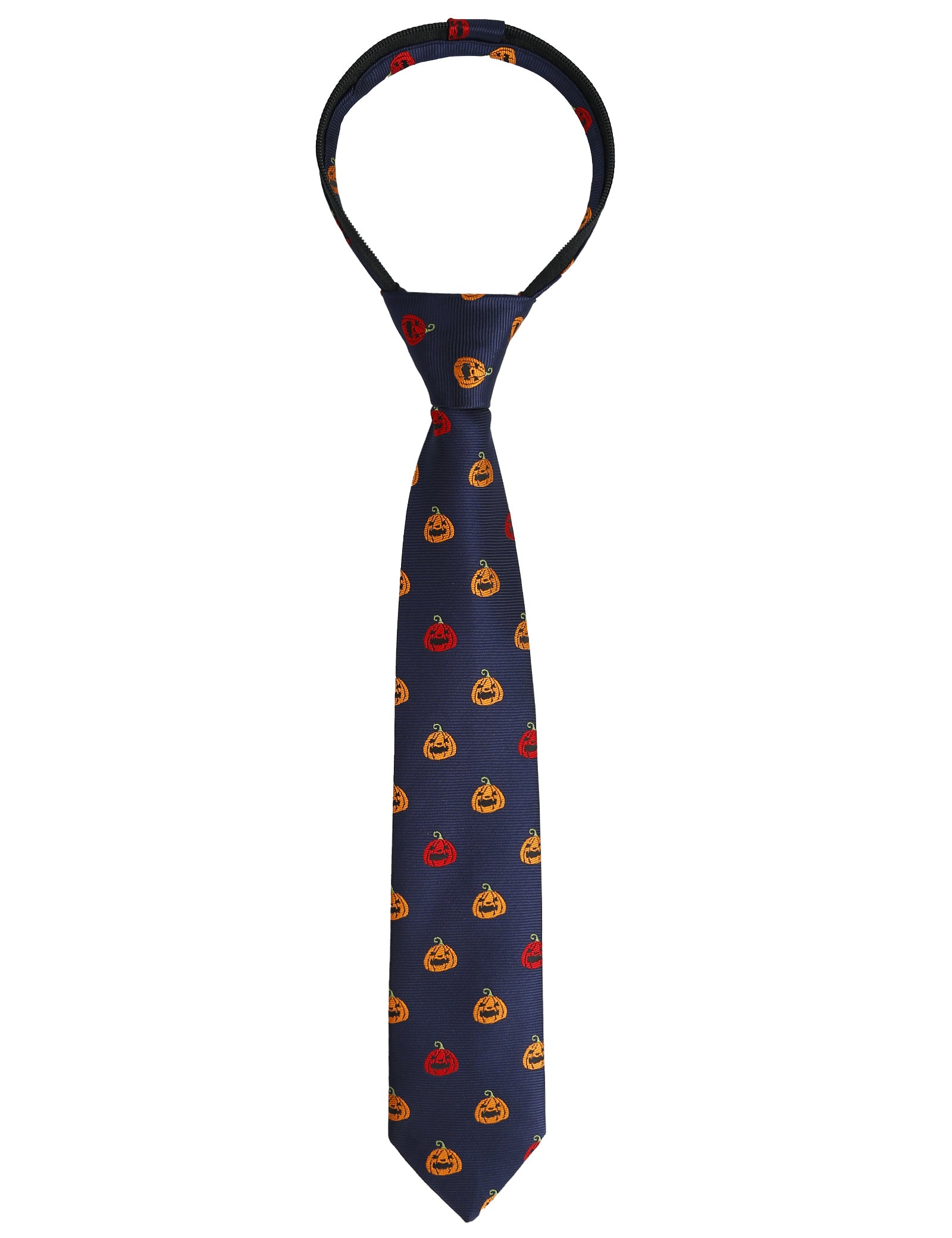Toddler Printed Fun Novelty Woven Stripe Solid Neckties for Kids-068