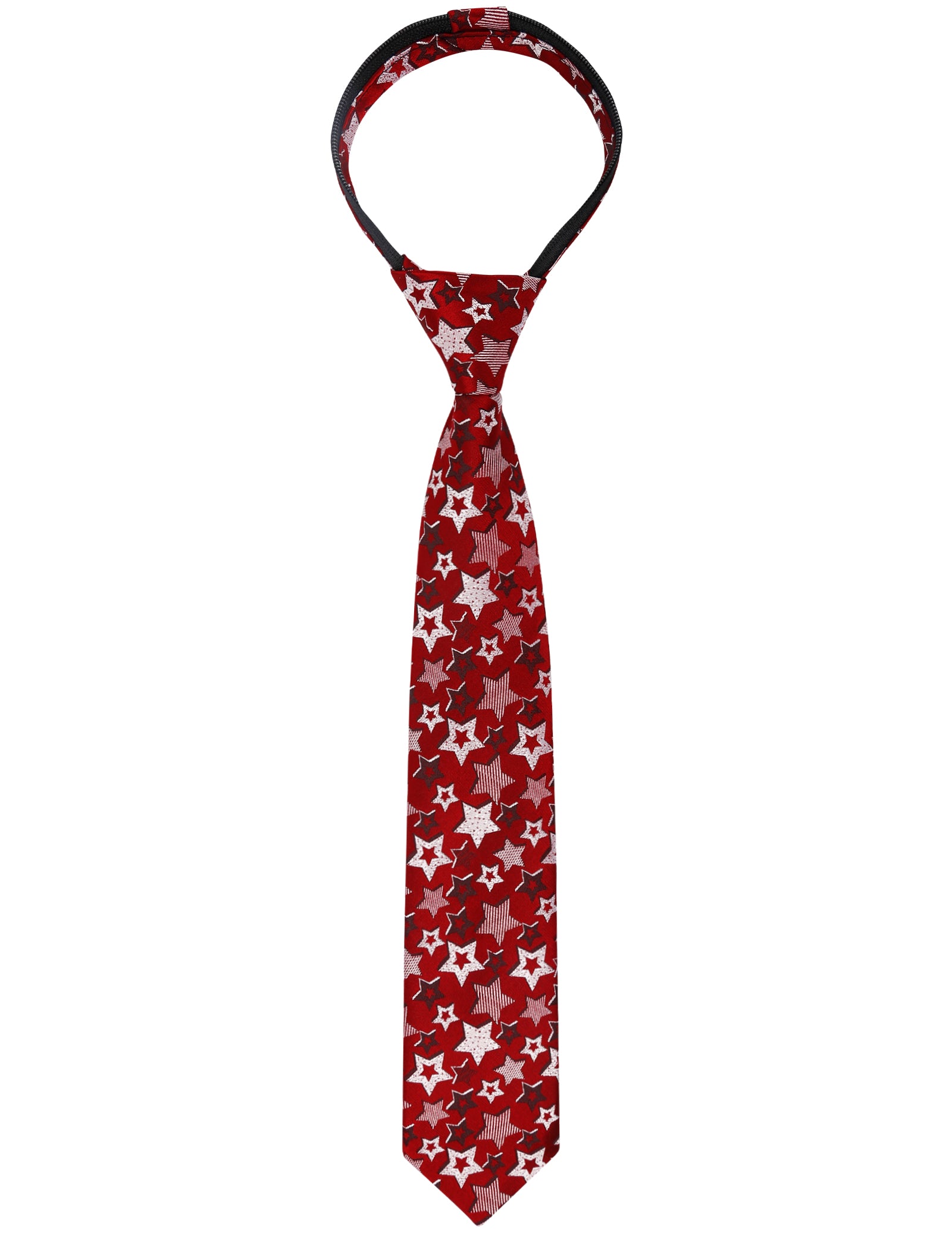 Toddler Printed Fun Novelty Woven Stripe Solid Neckties for Kids-068