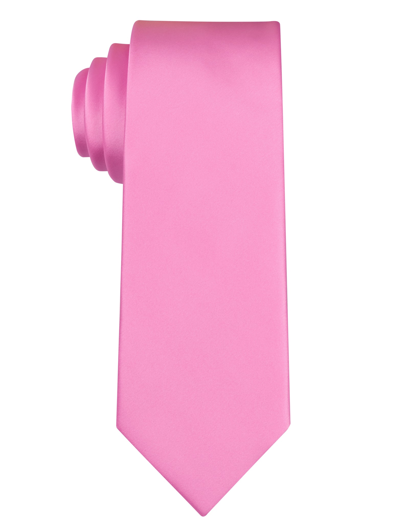 Alizeal Mens Solid Satin Water Repellent Classic Design Tie-072B