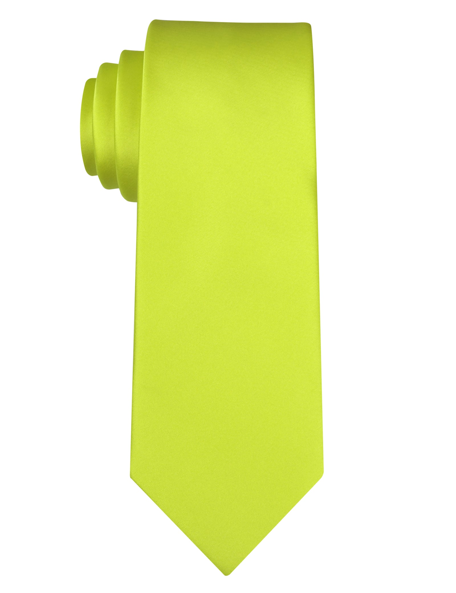 Alizeal Mens Solid Satin Water Repellent Classic Design Tie-072B