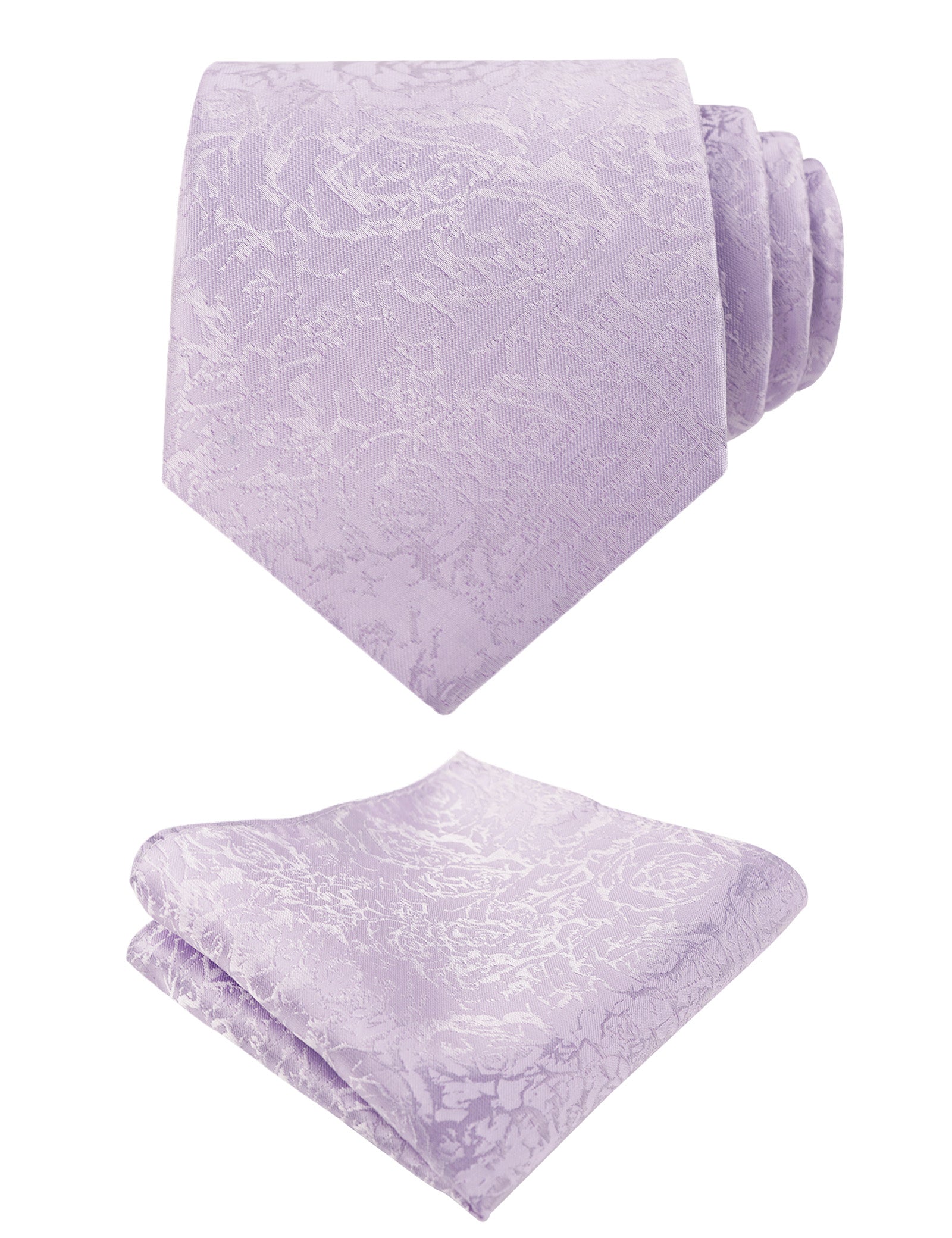 Mens 3.15'' Colorful Flower Pattern and handkerchief Necktie Set-145