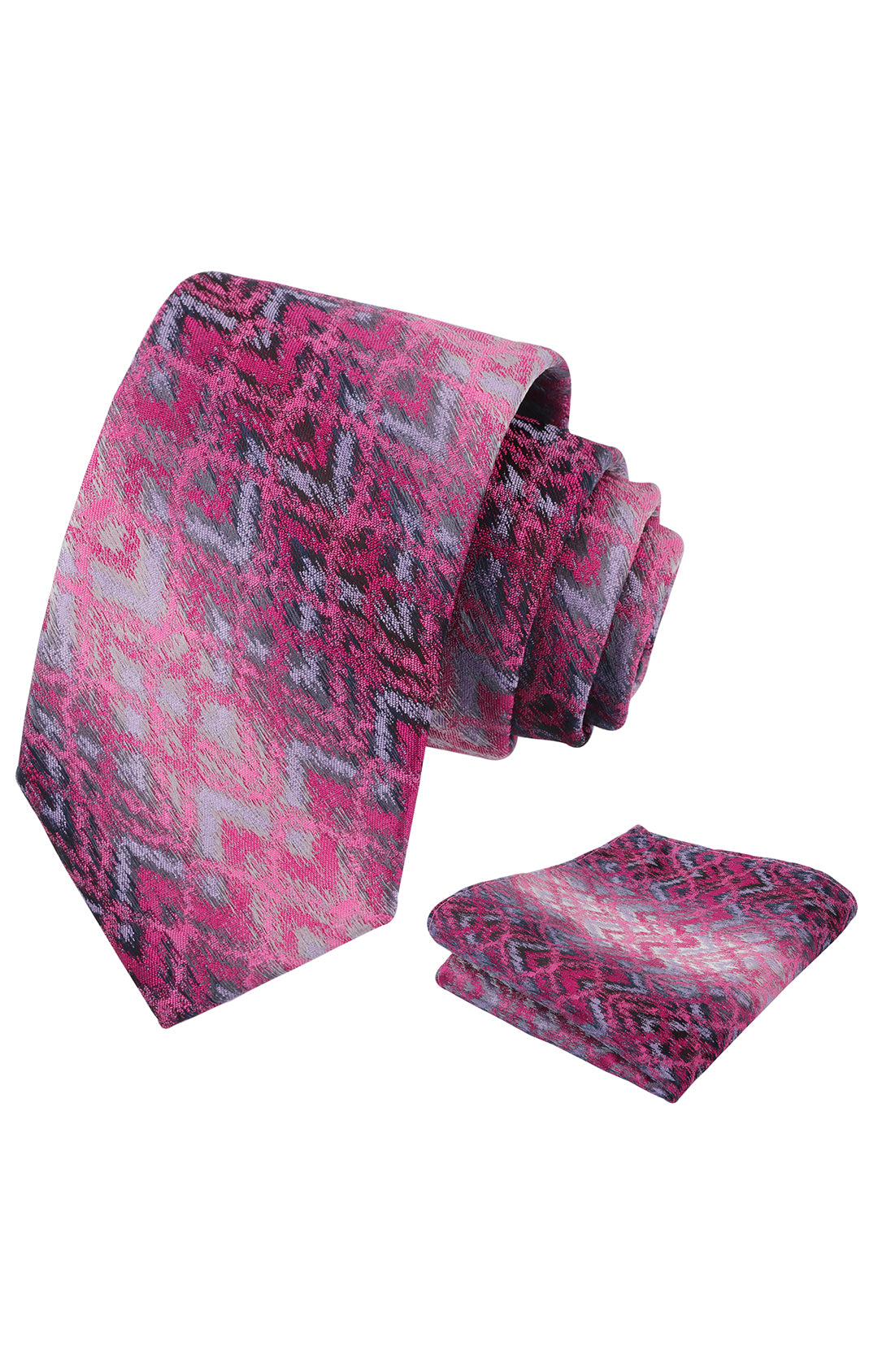 Mens 3.15'' Necktie with Pocket Square Novelty Tie Set-147