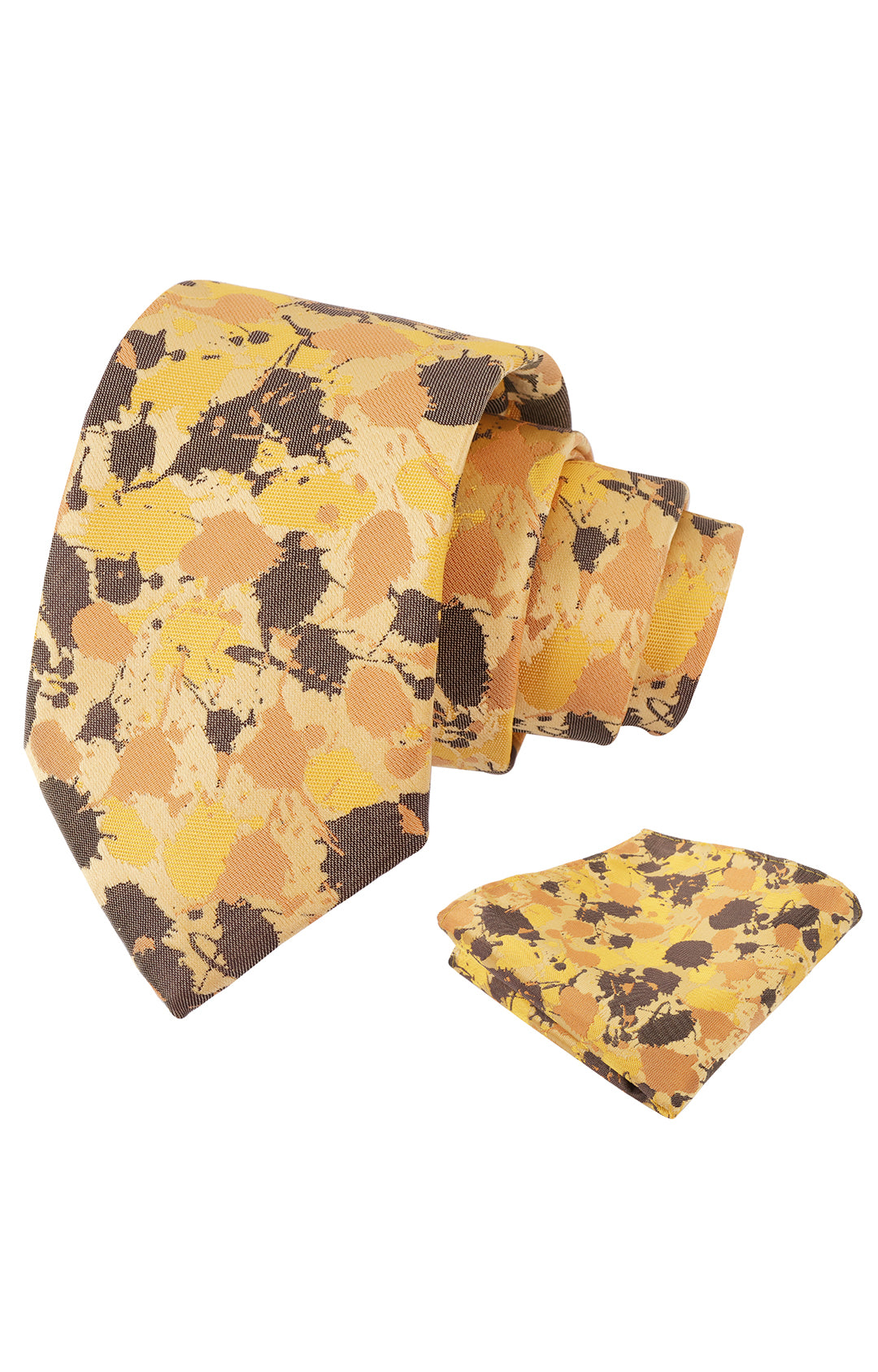 Mens 3.15'' Necktie with Pocket Square Novelty Tie Set-147