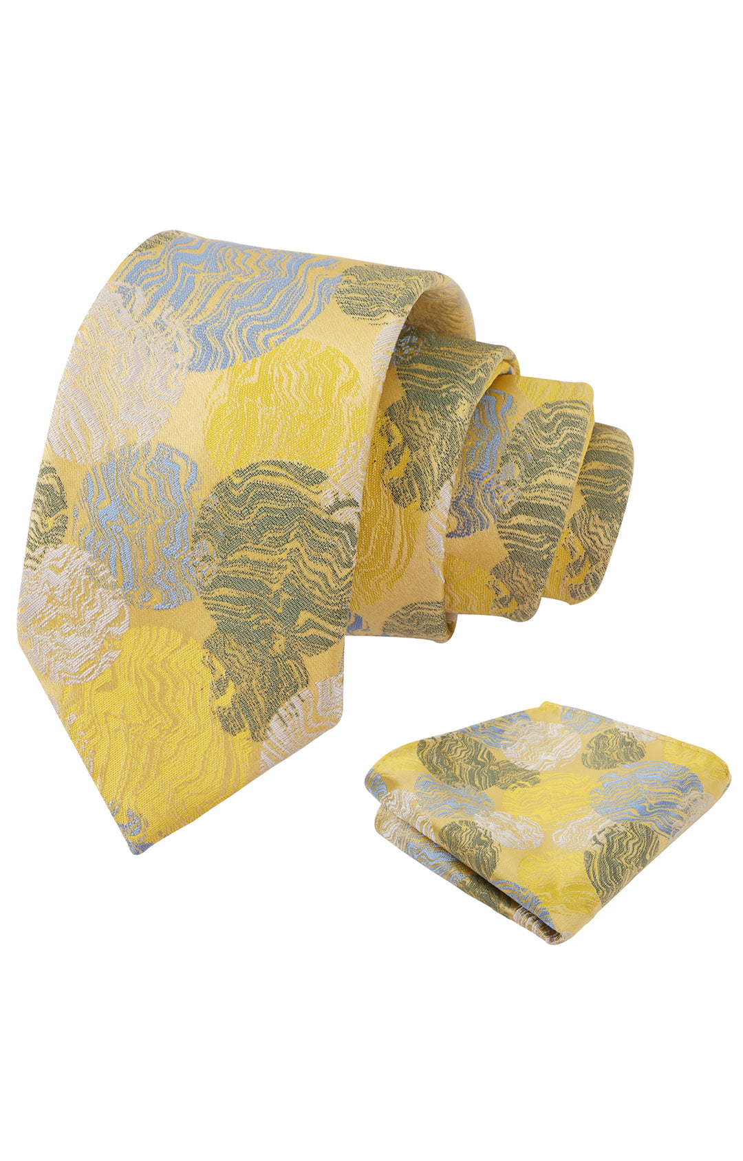 Mens 3.15'' Necktie with Pocket Square Novelty Tie Set-147