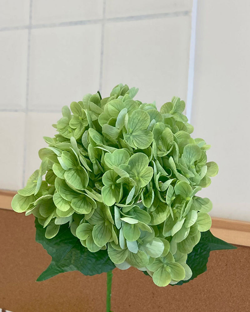 7 Stück künstliche Hortensien Blumenstrauß Dekoration