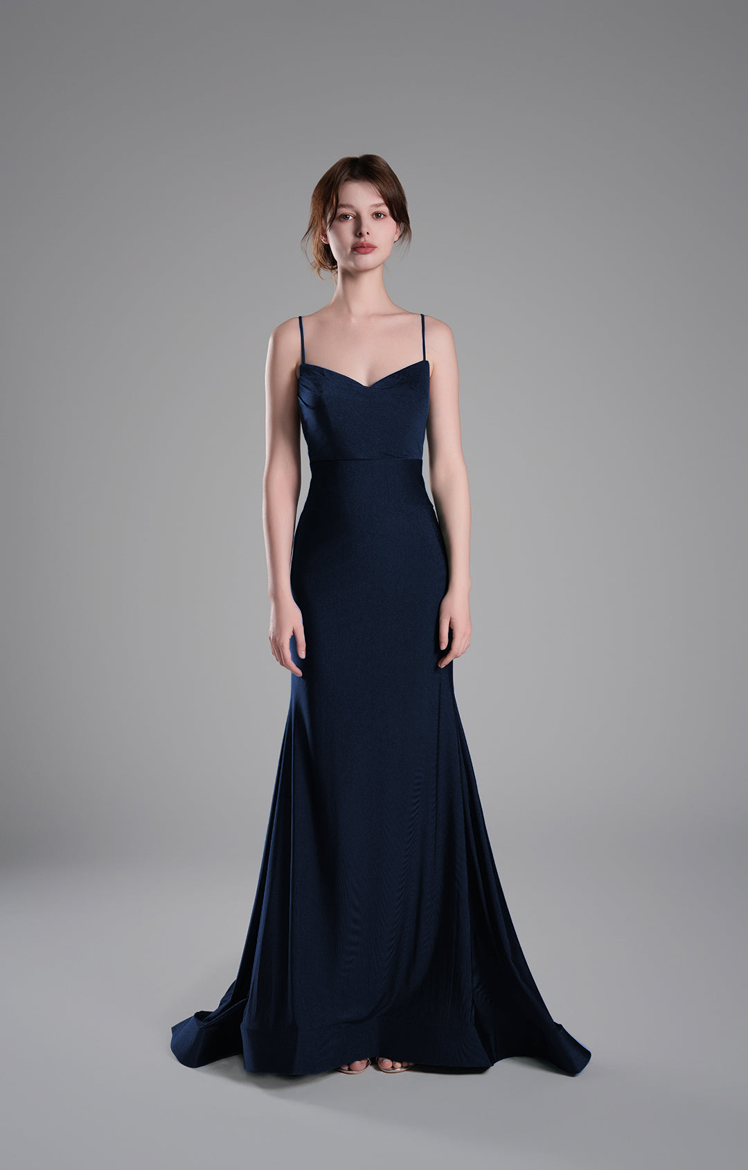 Spaghettiträger, gerafftes Oberteil, Schnürkleider