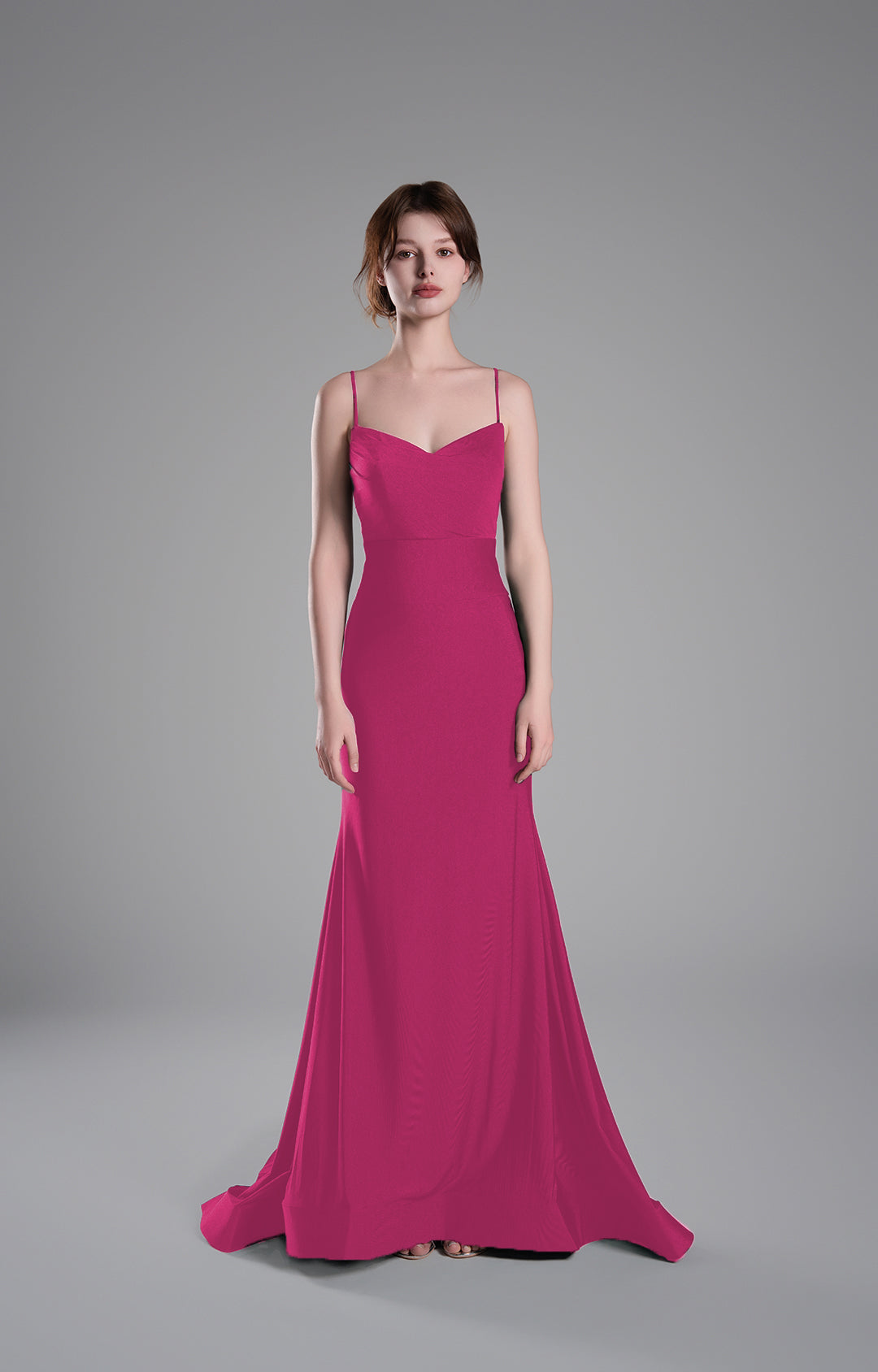 Spaghettiträger, gerafftes Oberteil, Schnürkleider